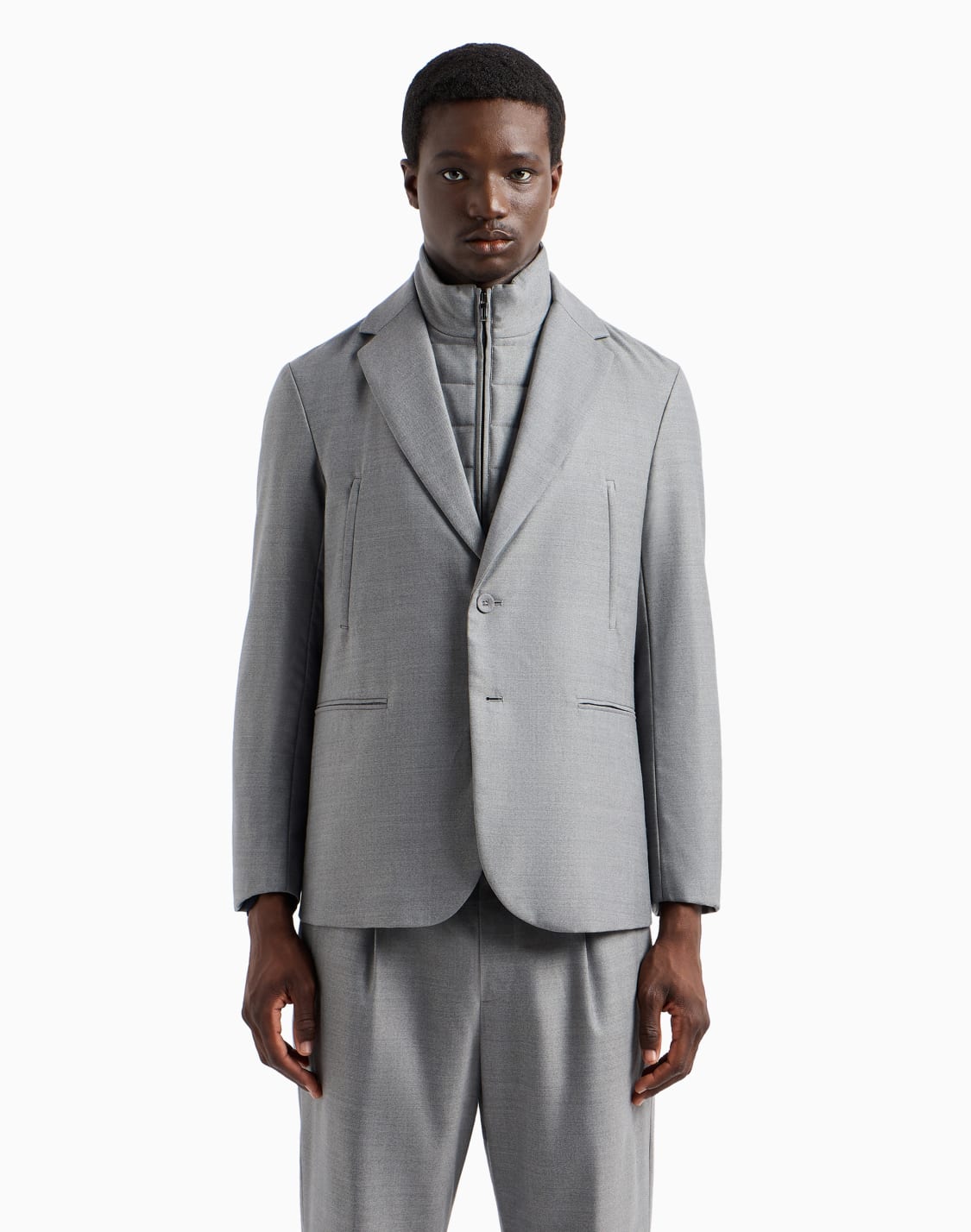 travel-essential-virgin-wool-blend-full-zip-blazer-with-detachable-inner-panel-grey--emporio-armani