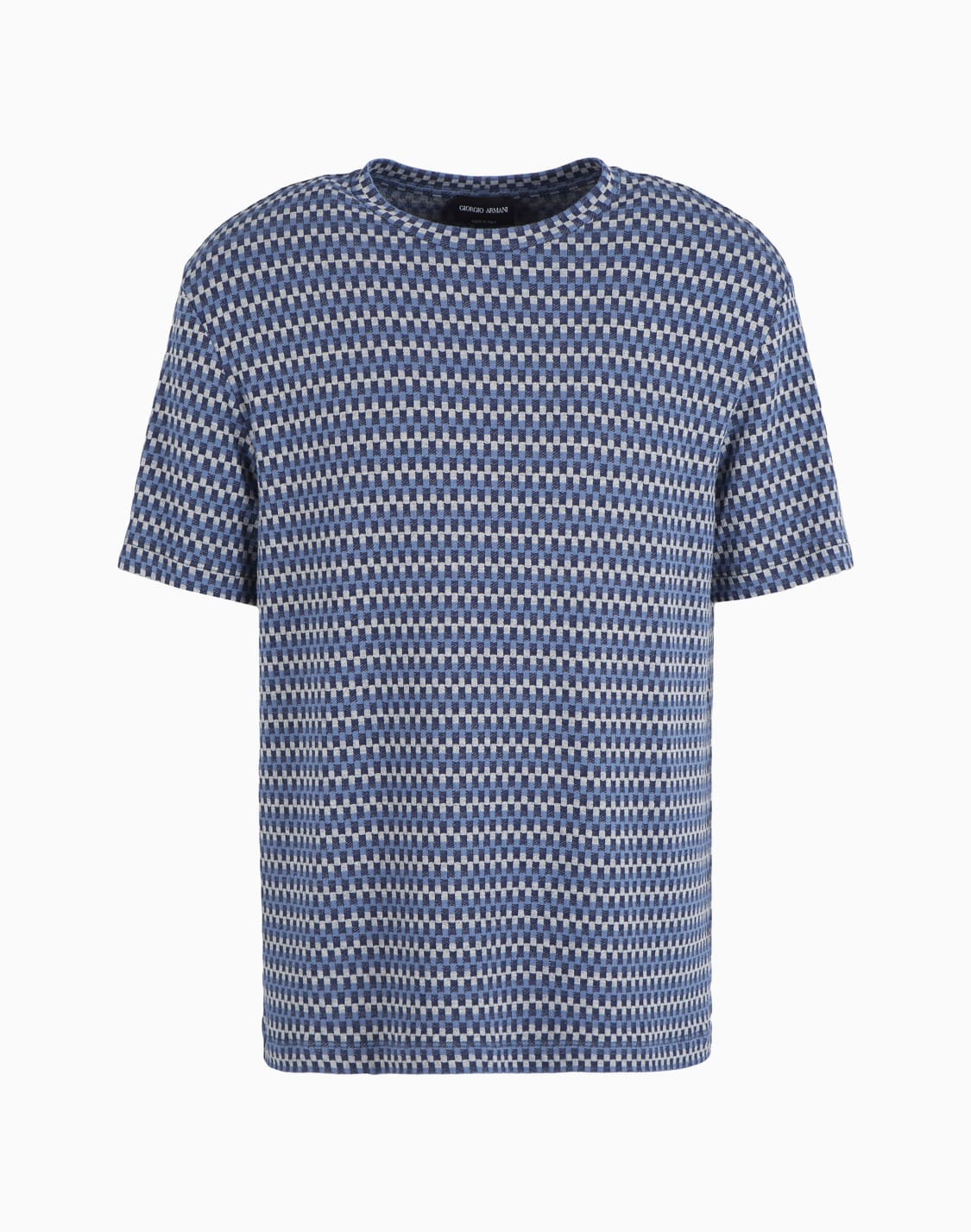 stretch-viscose-jacquard-jersey-crew-neck-t-shirt-blue--giorgio-armani