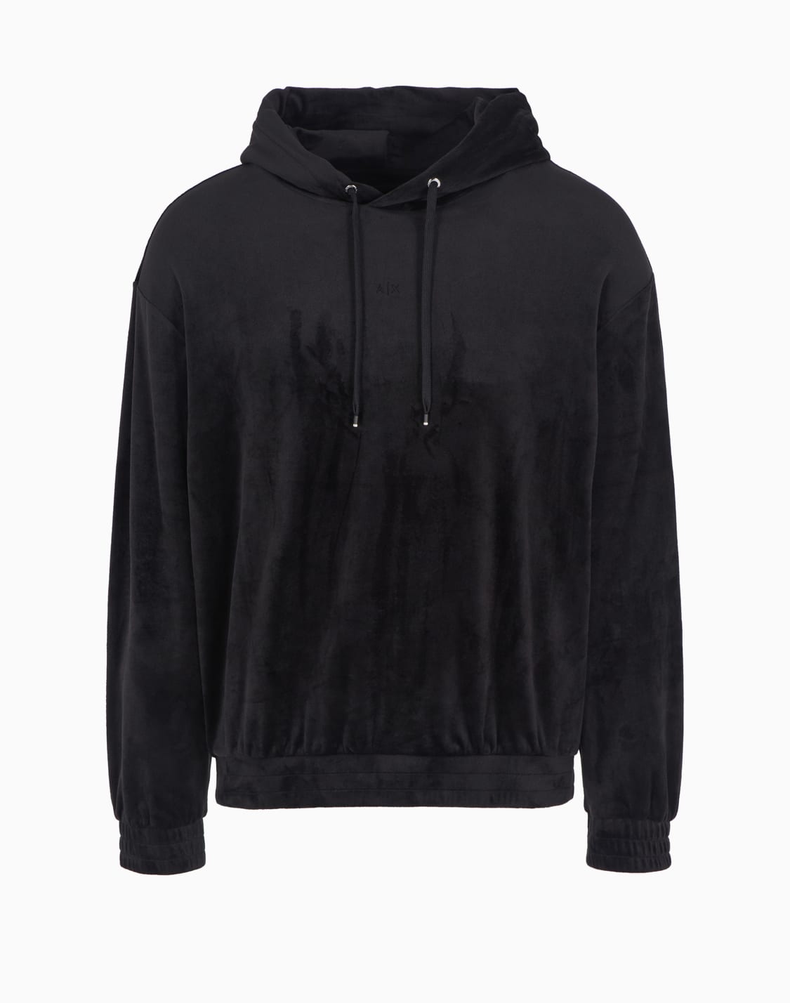 ベロアフデッドプルオバ-ブラック--armani-exchange
