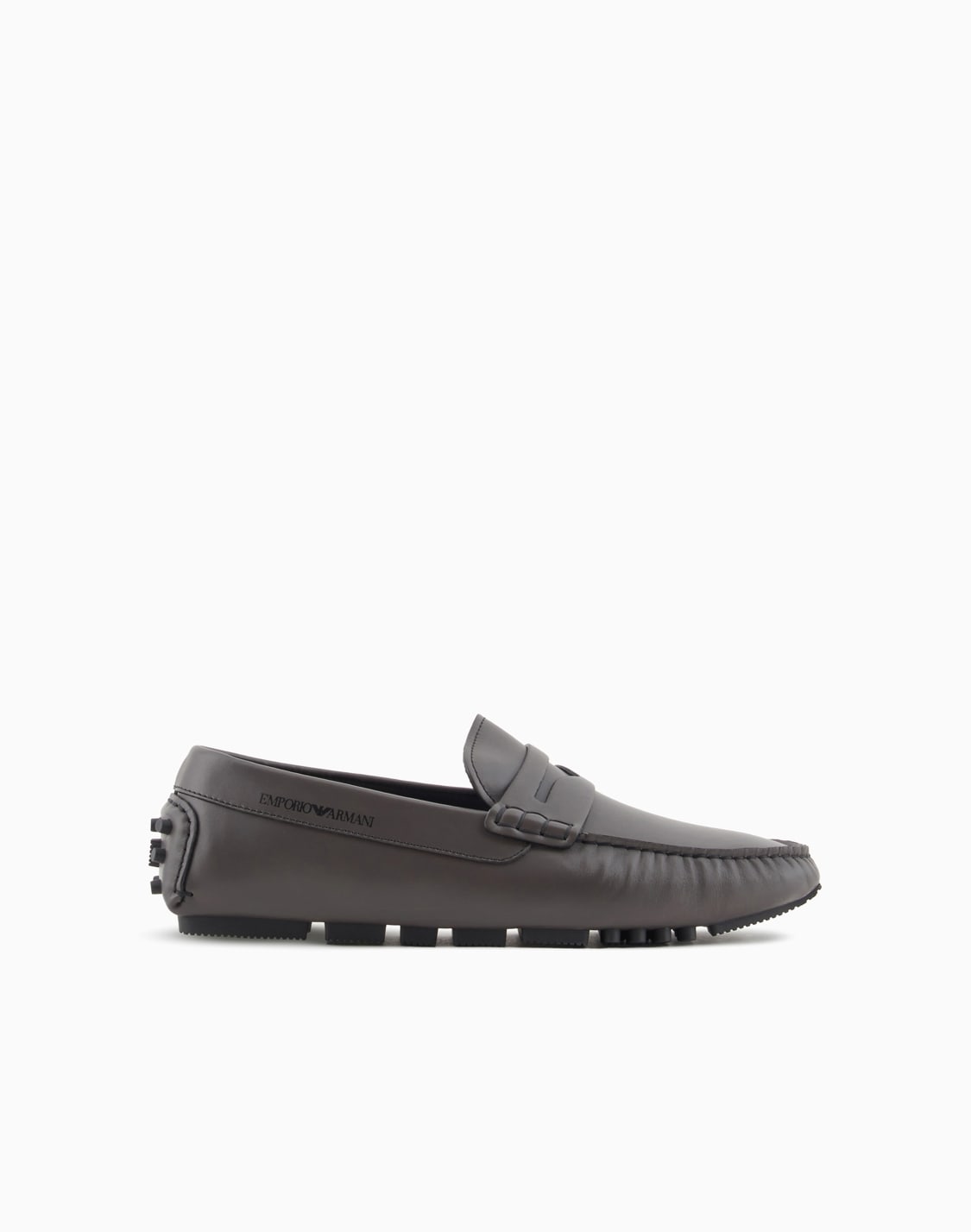 pebbled-leather-driving-loafers-with-stirrup-bar-brown--emporio-armani