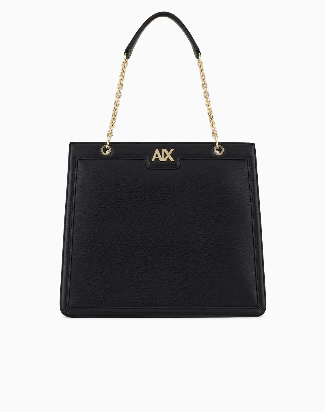 axロゴ-チェントトバック-ブラック--armani-exchange