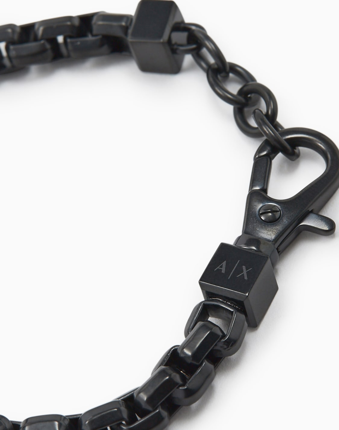 -black-stainless-steel-chain-bracelet-multicoloured--armani-exchange
