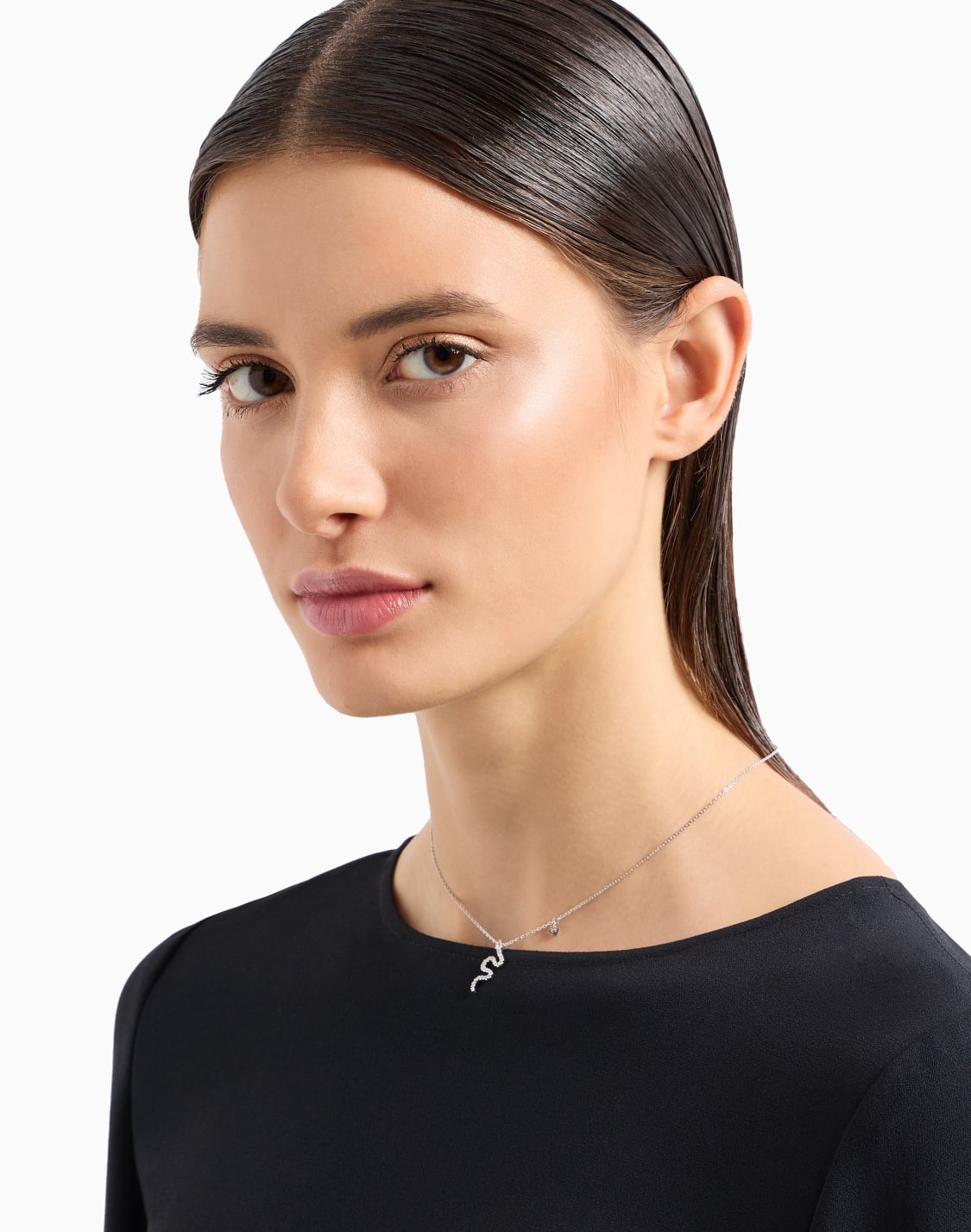 -sterling-silver-pendant-necklace-multicoloured--emporio-armani