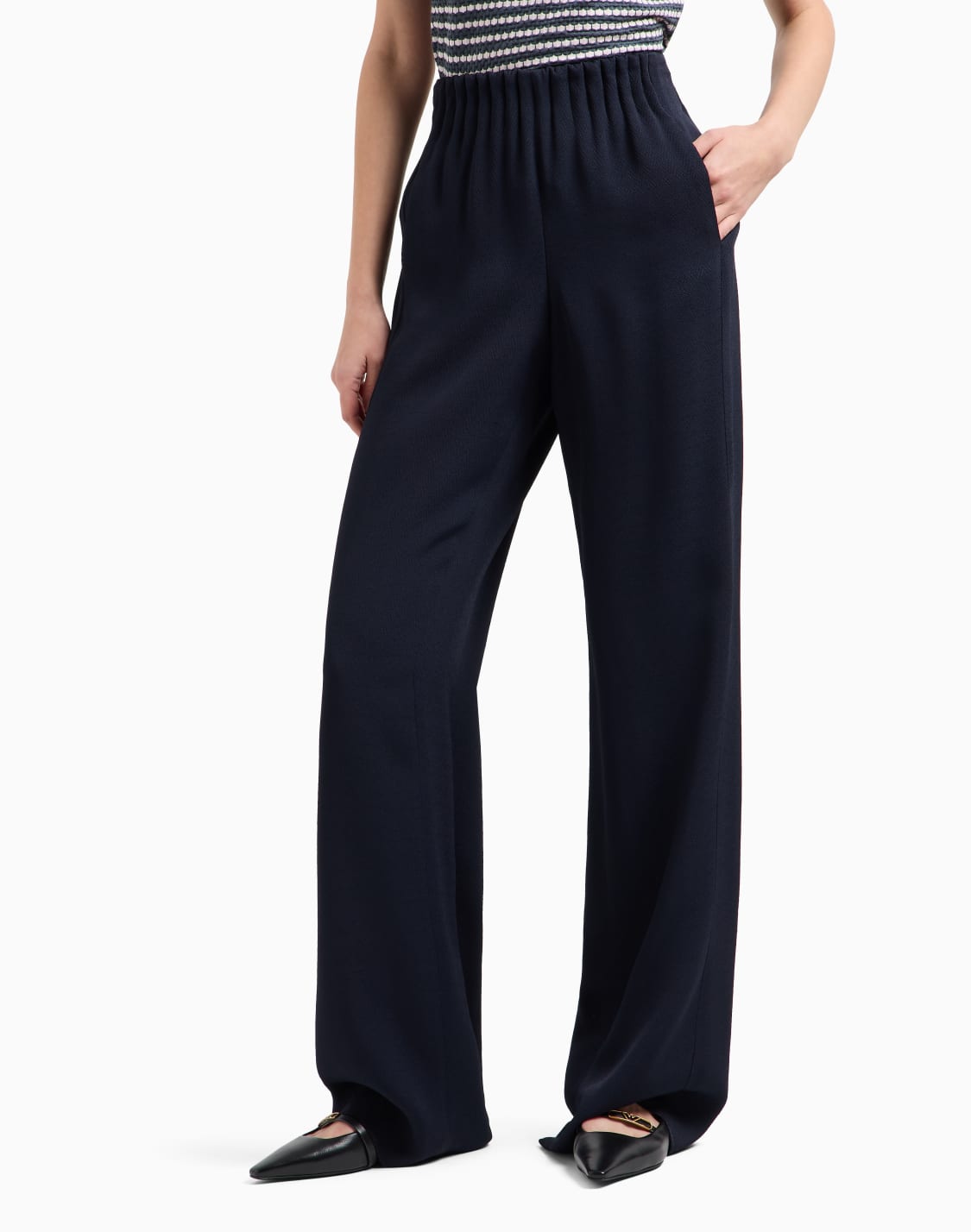 icon-chevron-acetate-blend-gathered-waist-trousers-blue--emporio-armani