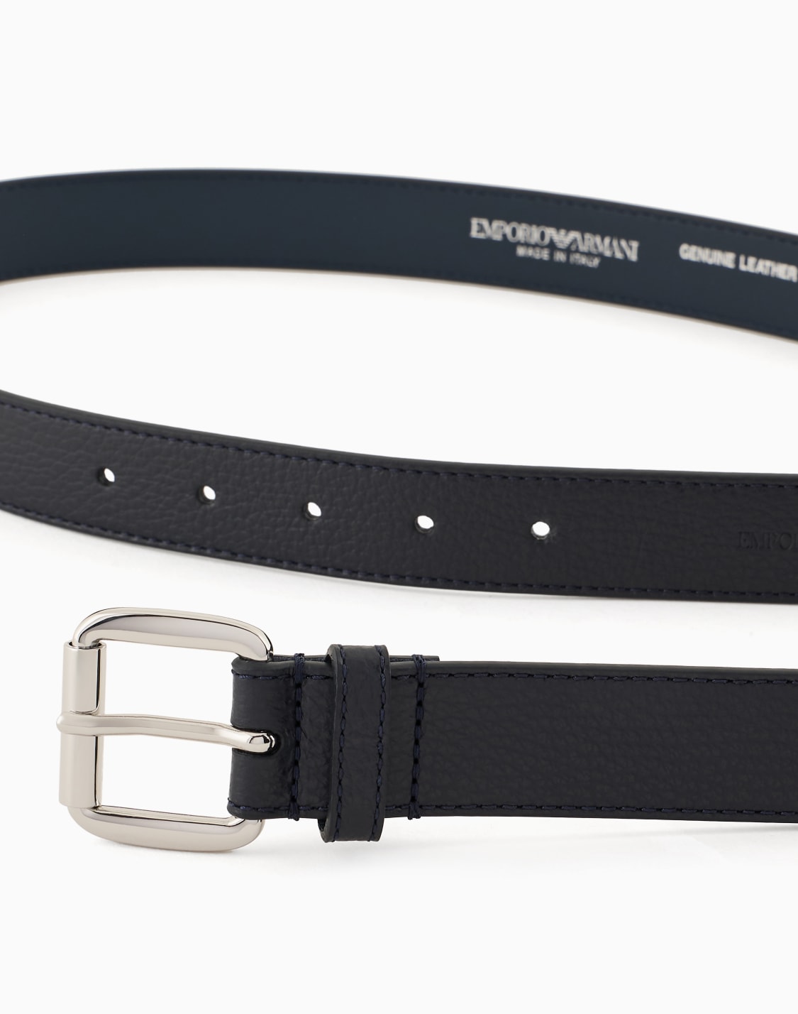 cintura-in-pelle-liscia-blu-navy--emporio-armani
