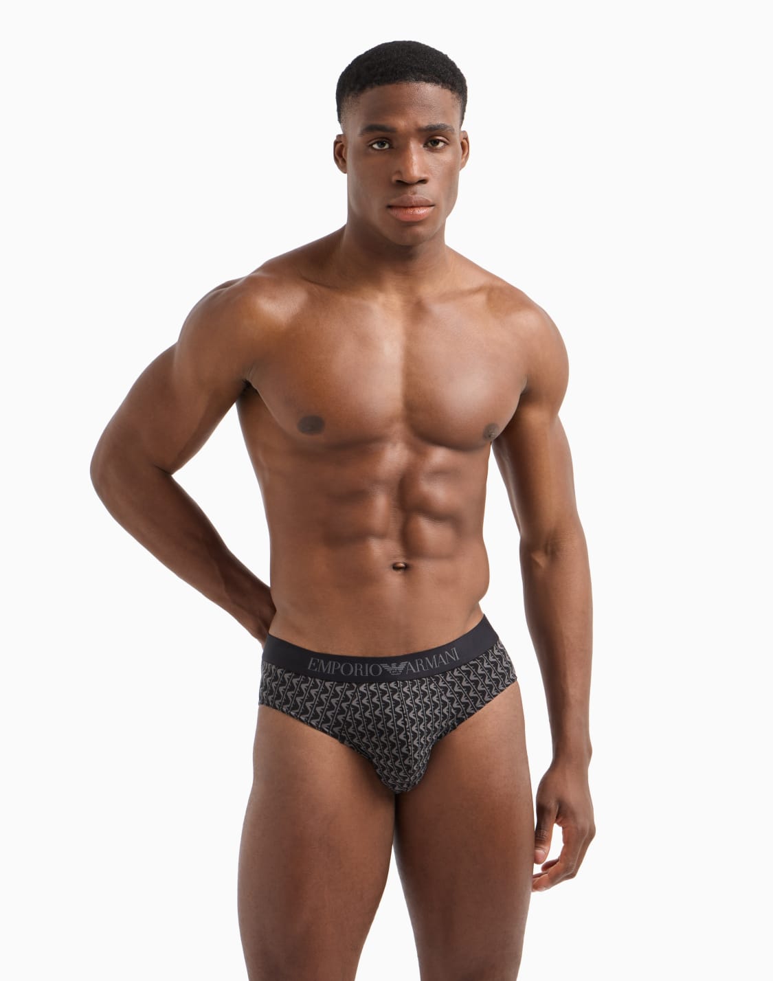 オンライン限定ブリフ2枚セット-パタンミックス-ブラック--emporio-armani