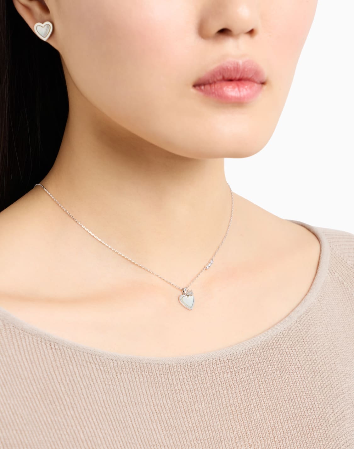 conjunto-de-colgante-y-pendientes-en-latn-color-plata-multicolor--emporio-armani