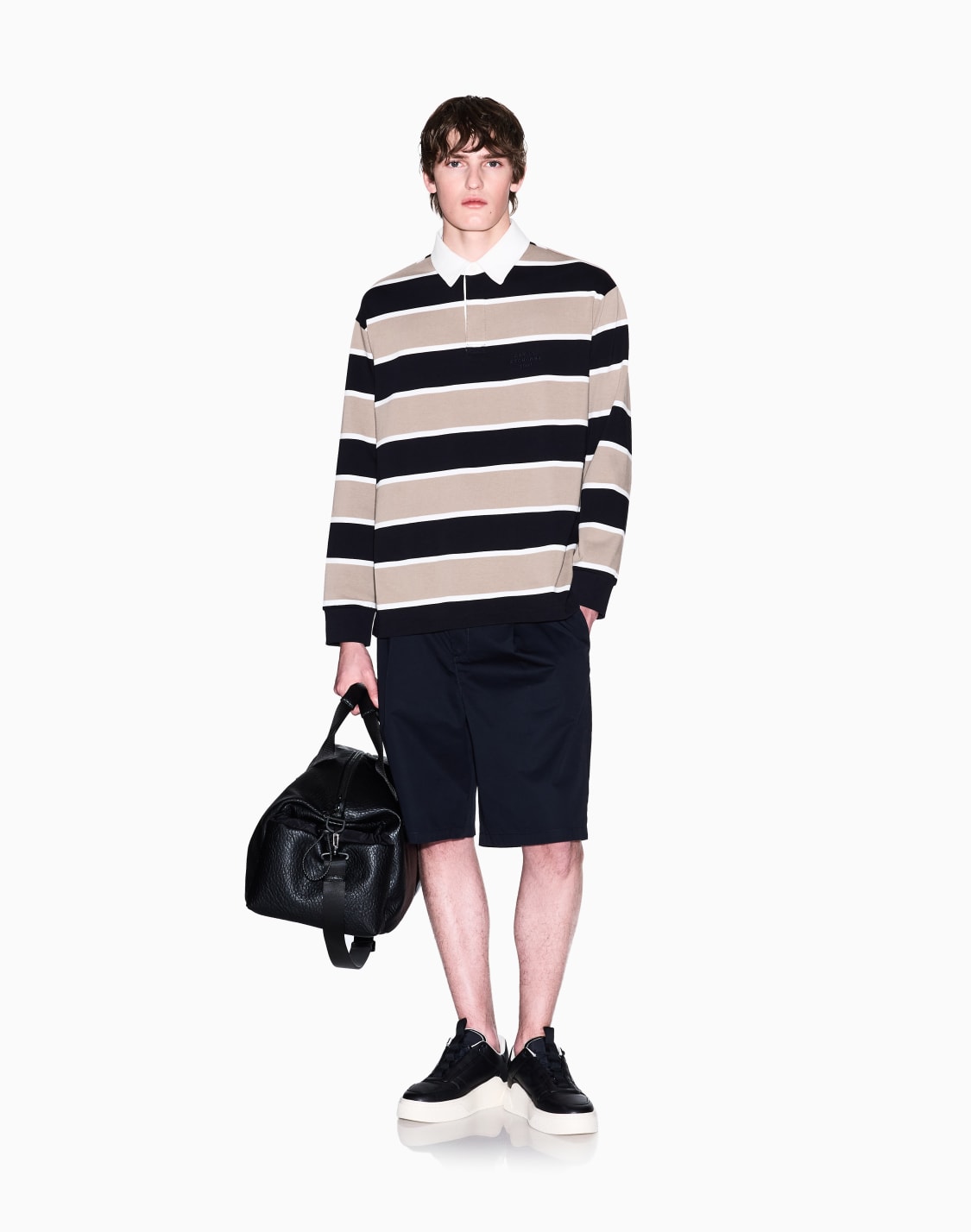 loose-fit-polo-with-maxi-stripes-beige--armani-exchange