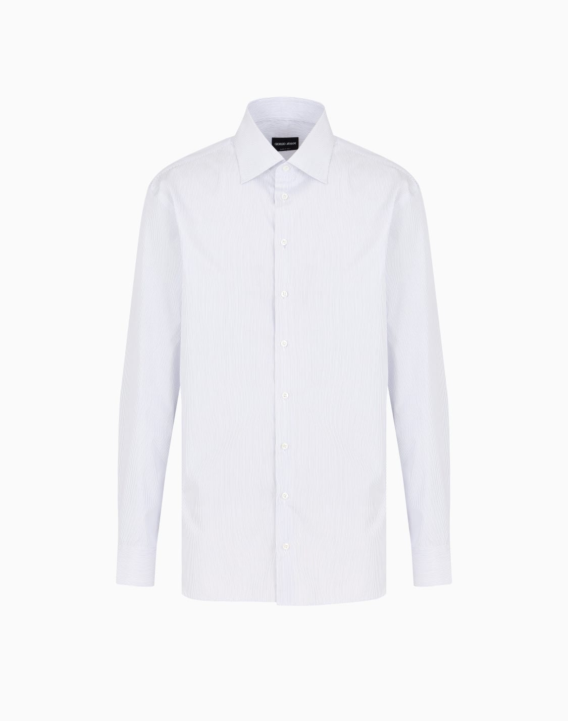 regular-fit-shirt-in-luxury-cotton-with-a-micro-pattern-white--giorgio-armani