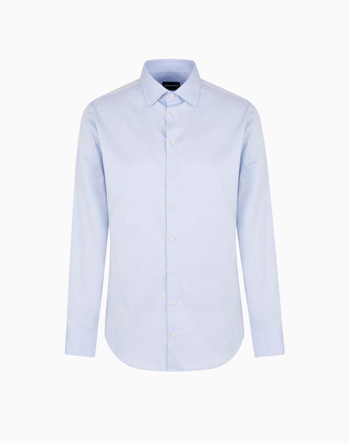 regular-fit-shirt-in-cotton-twill-purple--giorgio-armani