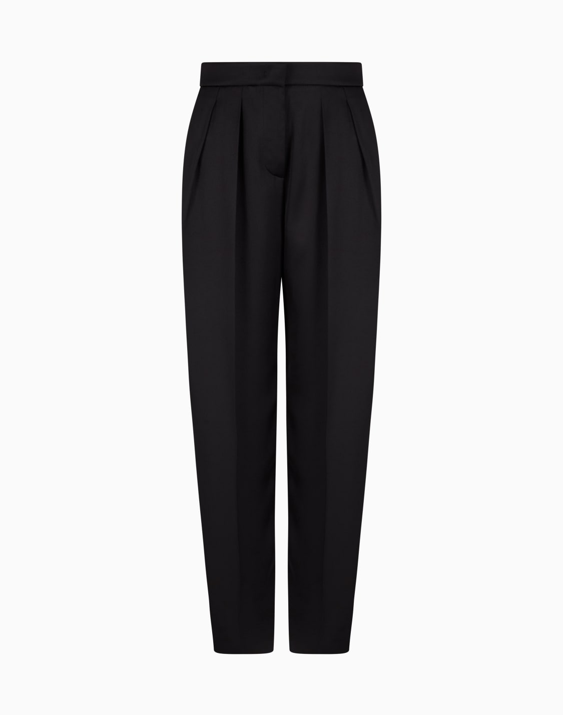 double-sided-silk-satin-two-pleat-trousers-black--giorgio-armani