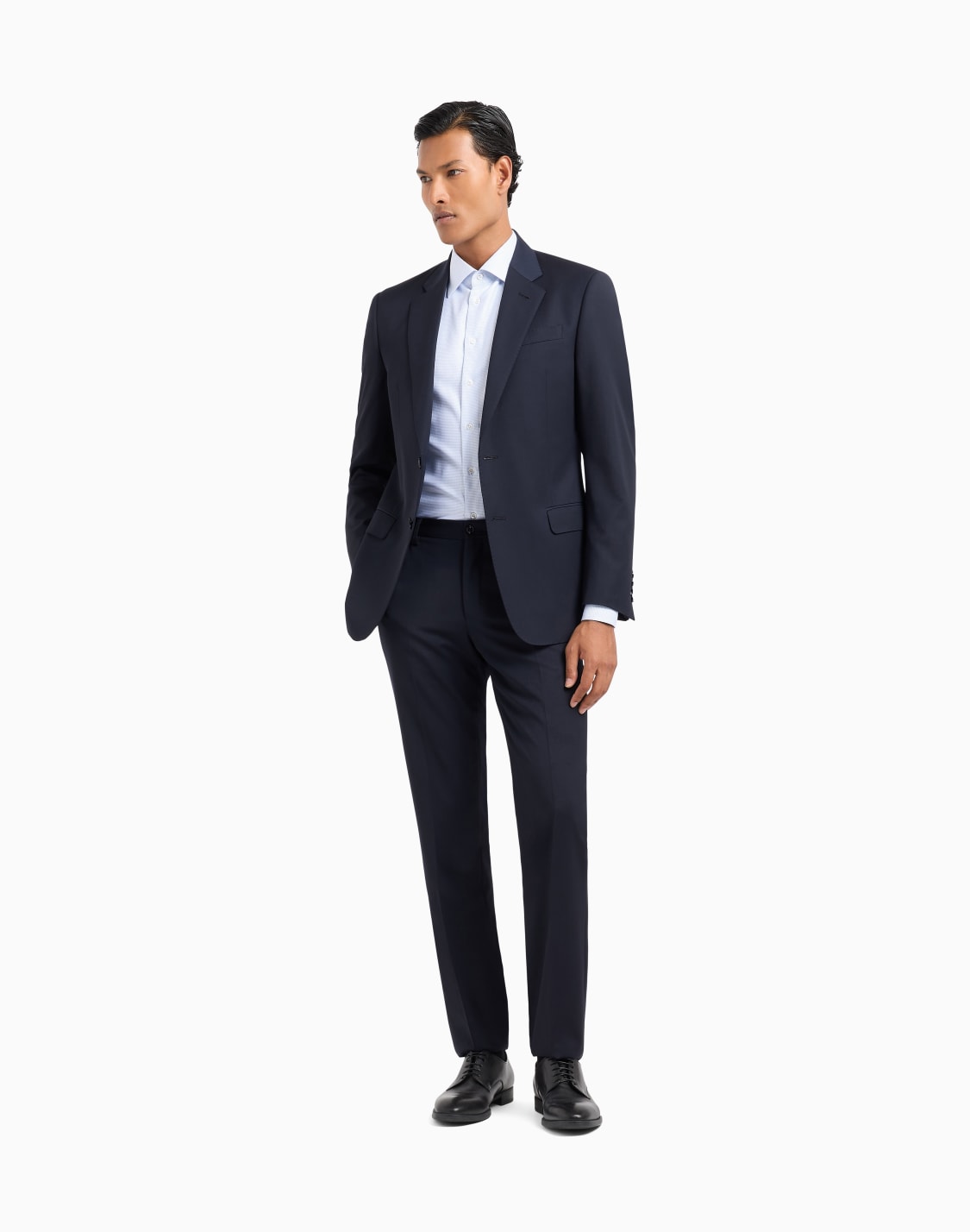regular-fit-shirt-made-from-micro-woven-cotton-patterned--giorgio-armani
