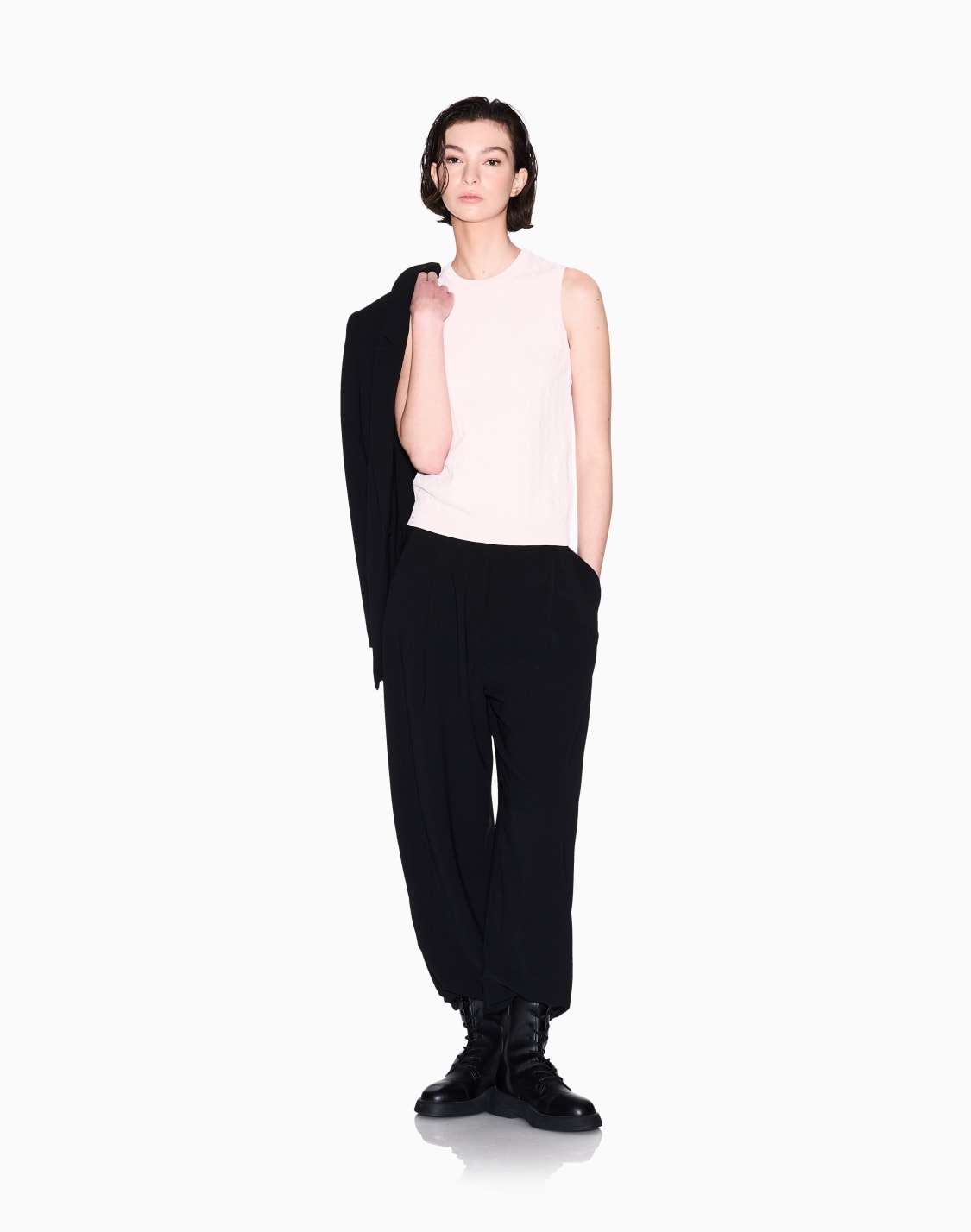 top-with-allover-logo-pink--armani-exchange