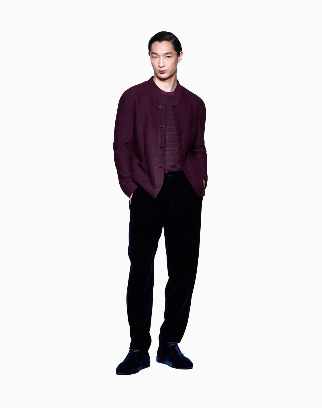 wool-jersey-crew-neck-t-shirt-with-a-striped-motif-burgundy--giorgio-armani