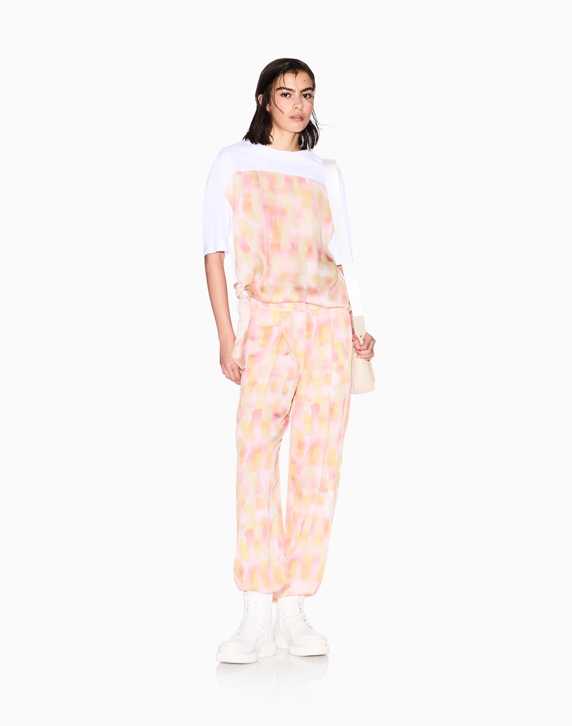 pantalones-informales-rosa--armani-exchange