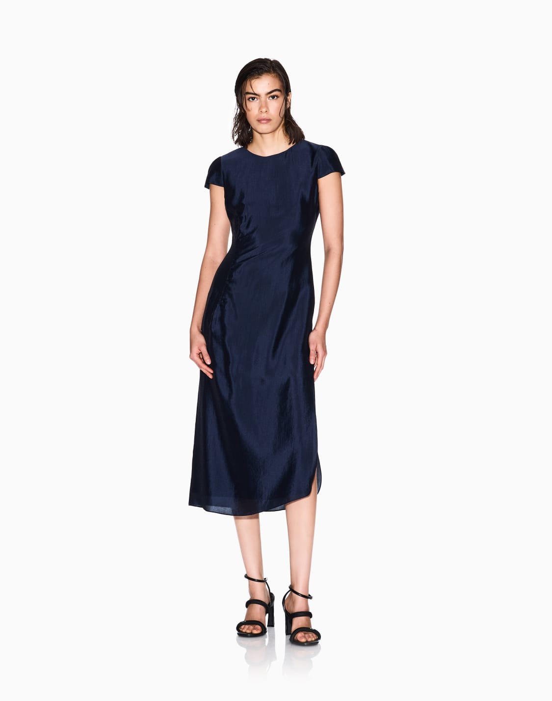 longuette-dress-with-slit-navy-blue--armani-exchange