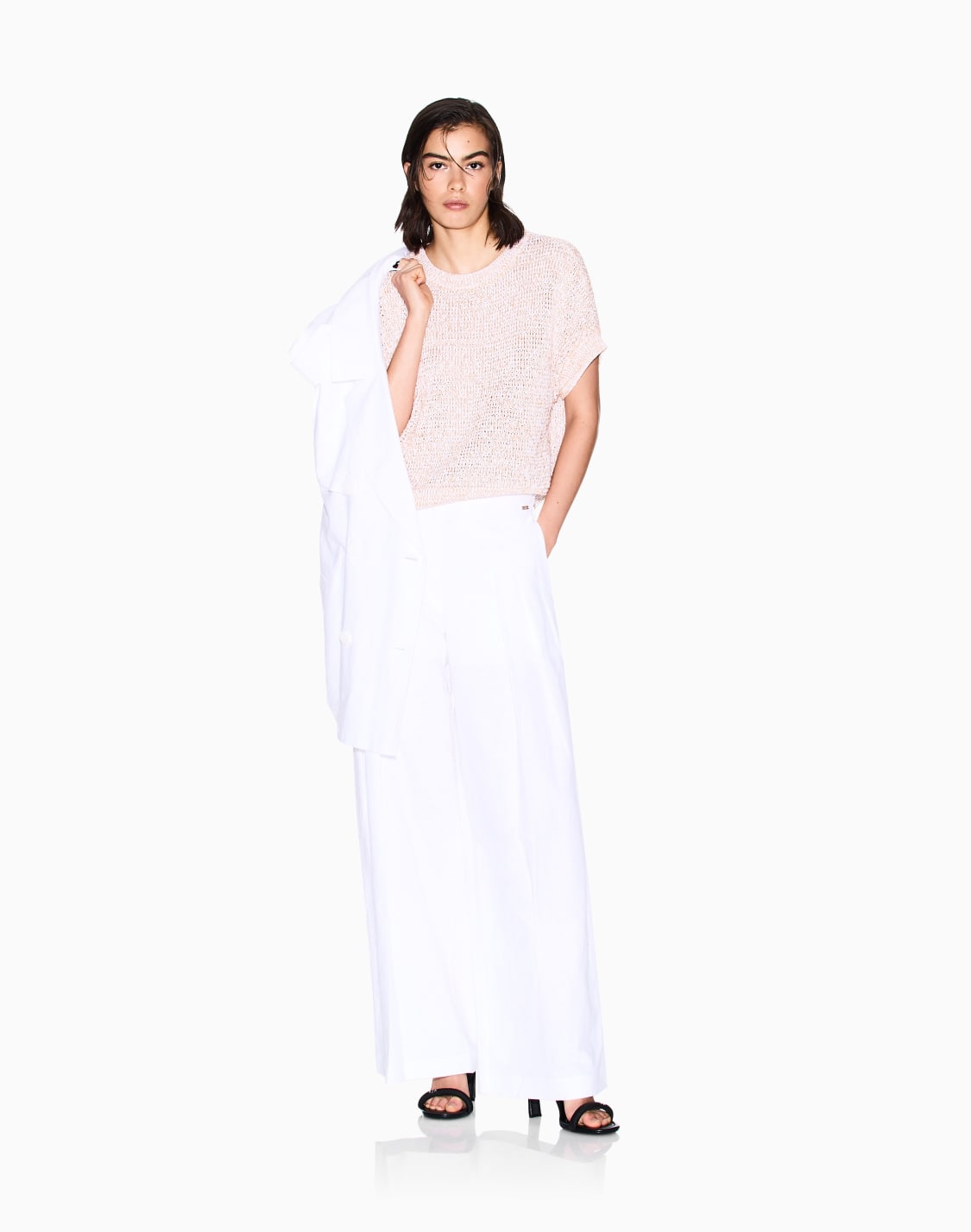 jersey-de-tejido-boucl-perforado-rosa--armani-exchange