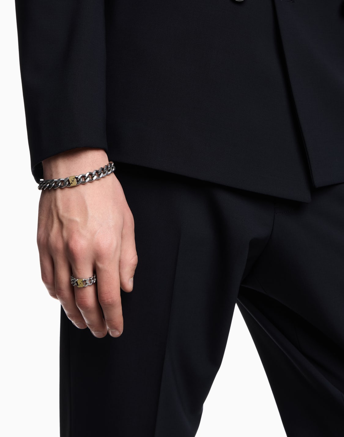 emporio-armani-two-tone-stainless-steel-band-ring-multicoloured--emporio-armani