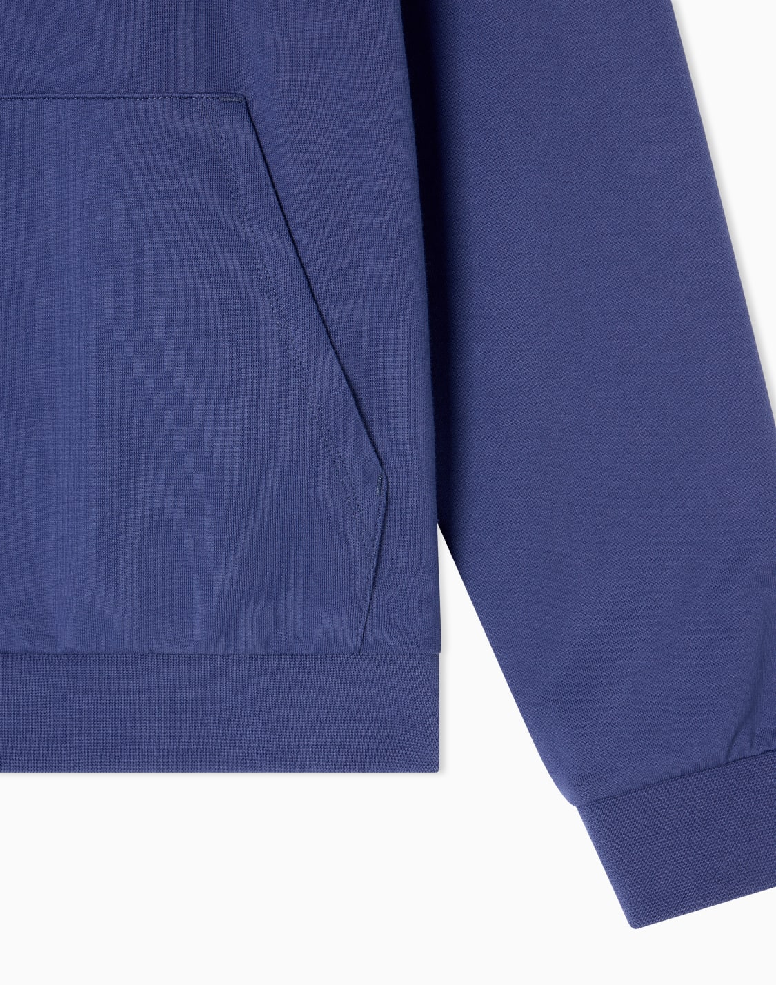 core-identity-boy-sweatshirt-aus-baumwolle-mit-kapuze-violett--ea7