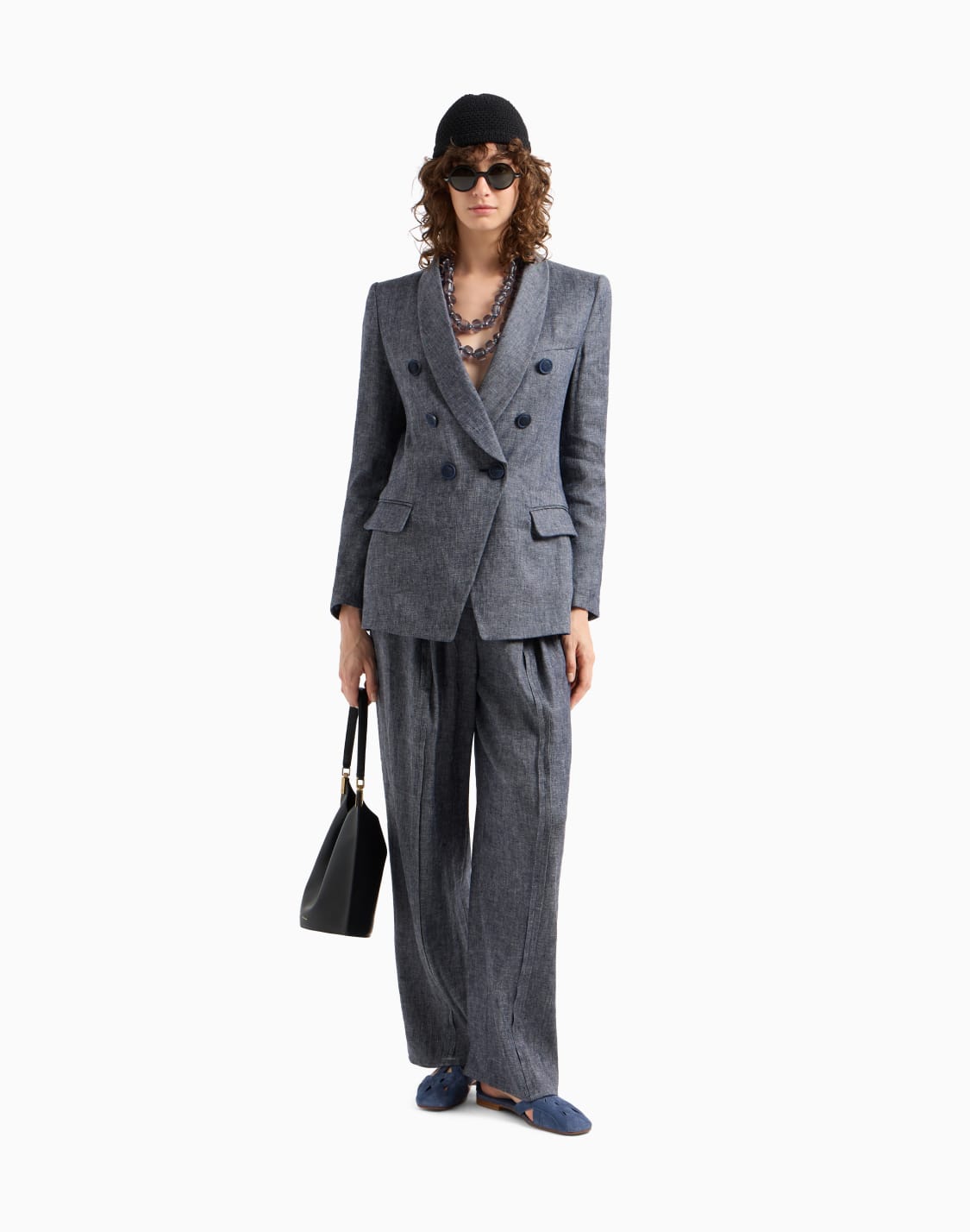 double-breasted-chambray-linen-blend-blazer-blue--emporio-armani