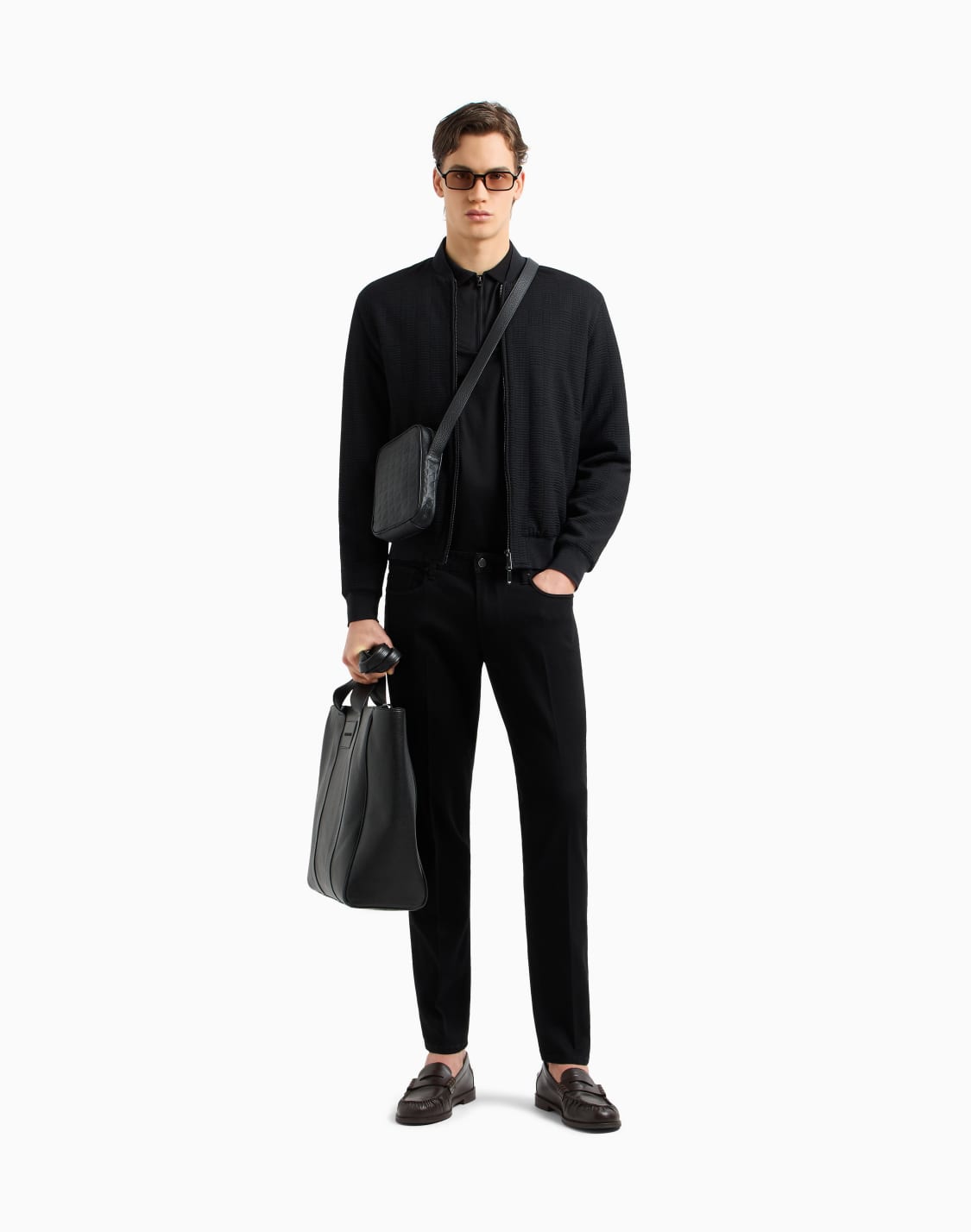 asv-lyocell-blend-jersey-polo-shirt-with-zip-black--emporio-armani