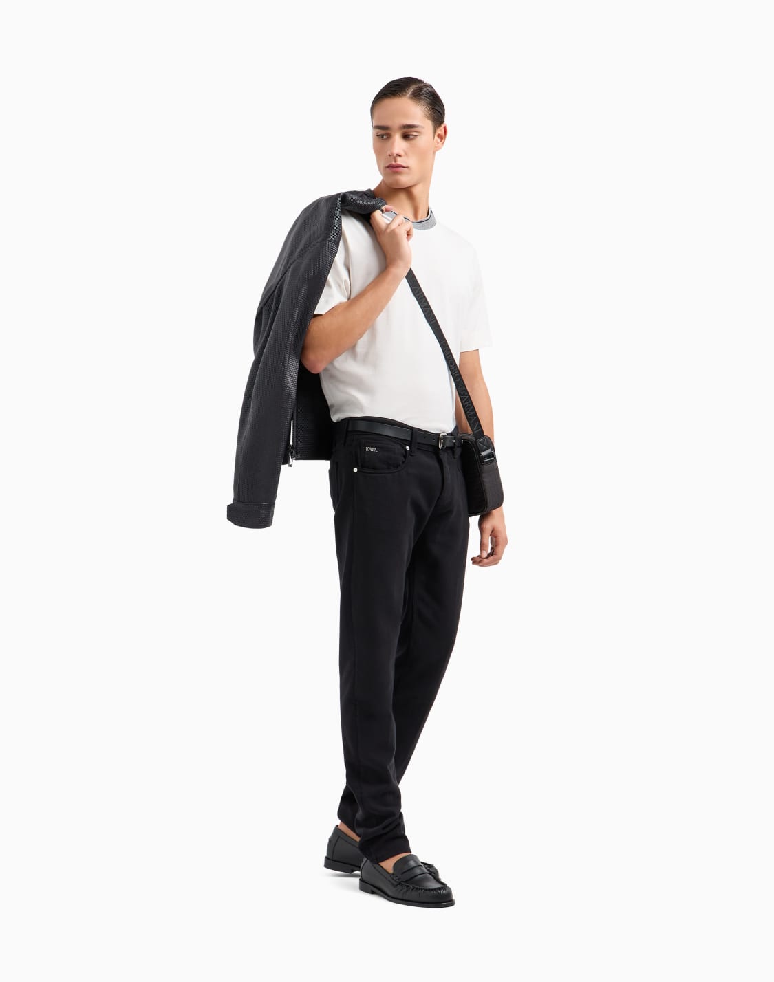 asv-tシャツ-ジャジ-トリムクルネック-ホワイト--emporio-armani