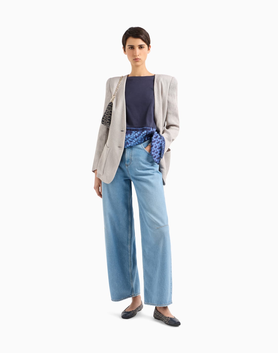 tシャツ-コットンジャジ-ノット-ネイビブル--emporio-armani