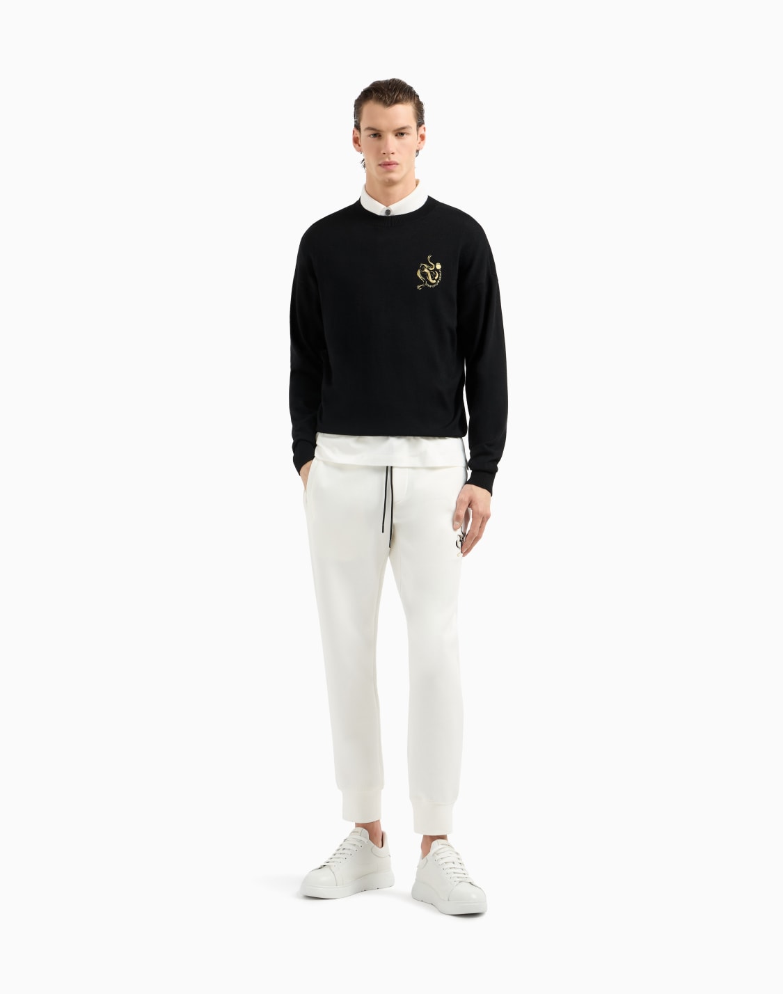 polo-in-jersey-misto-lyocell-con-ricamo-asv-bianco--emporio-armani