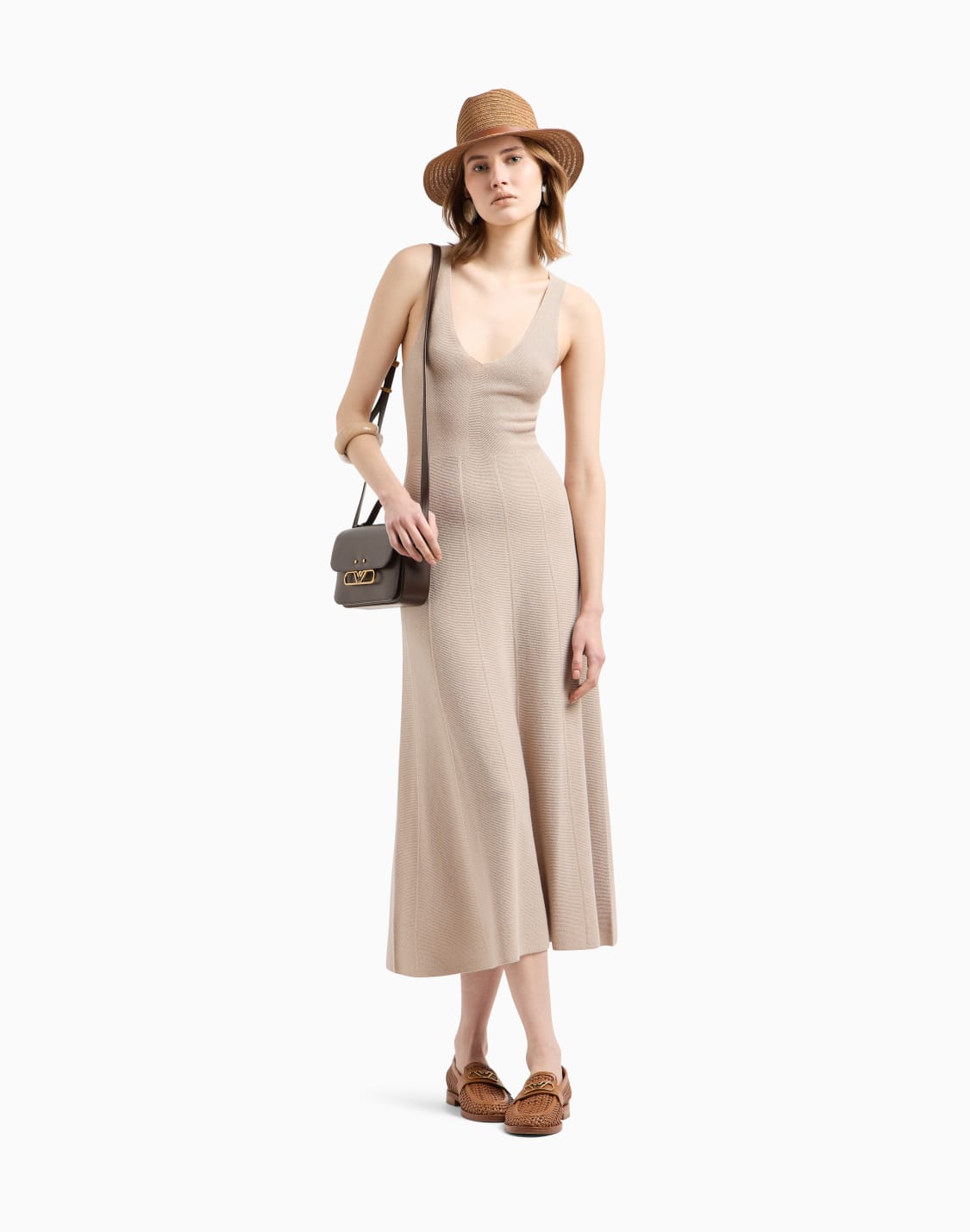 seamless-links-stitch-knit-long-dress-beige--emporio-armani