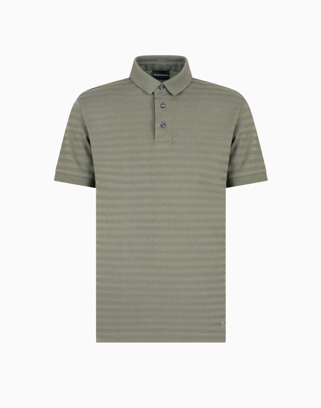 polo-de-punto-jacquard-verde--emporio-armani