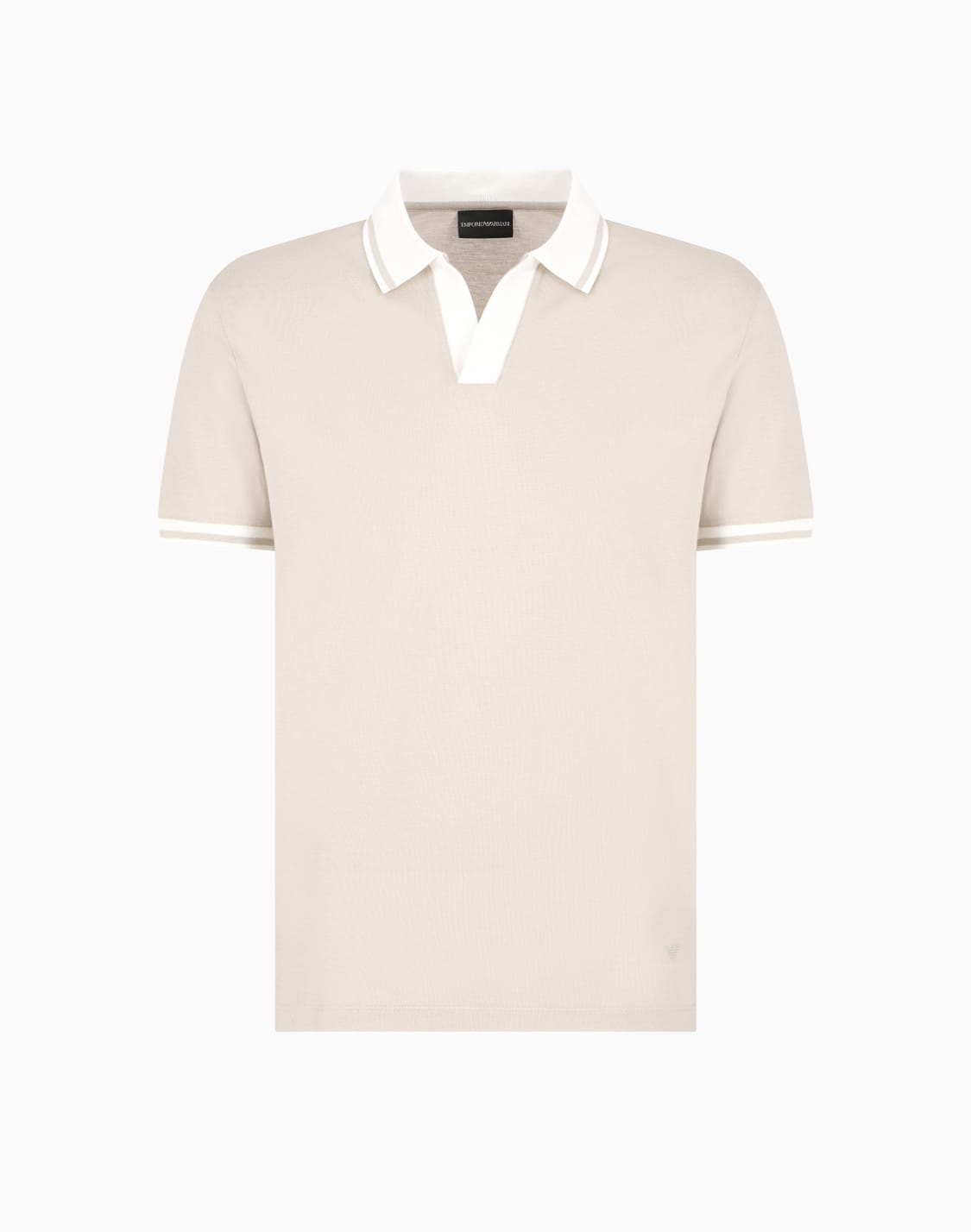 polo-in-jersey-beige--emporio-armani