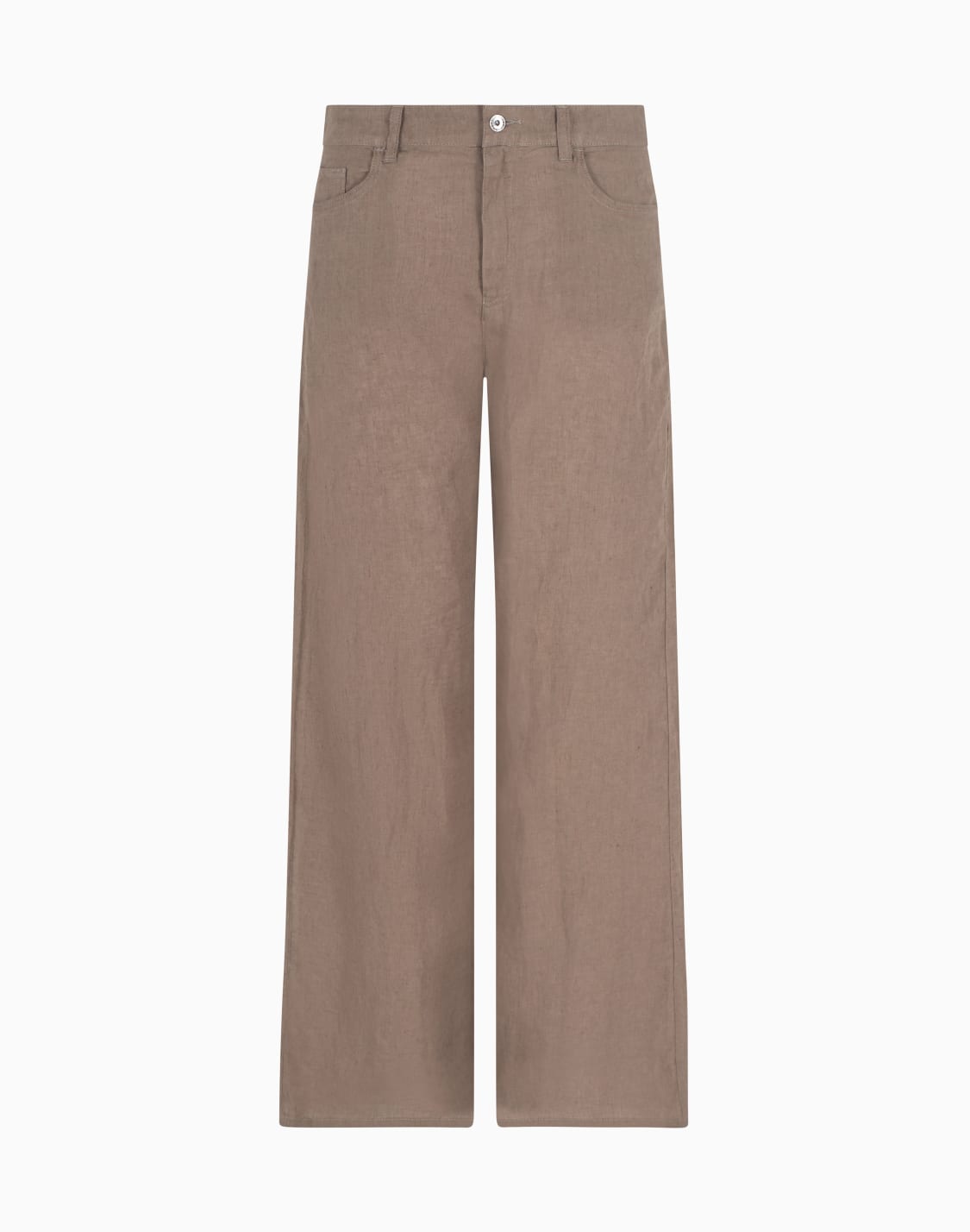 j33-mid-rise-flared-cropped-trousers-in-pure-linen-brown--emporio-armani