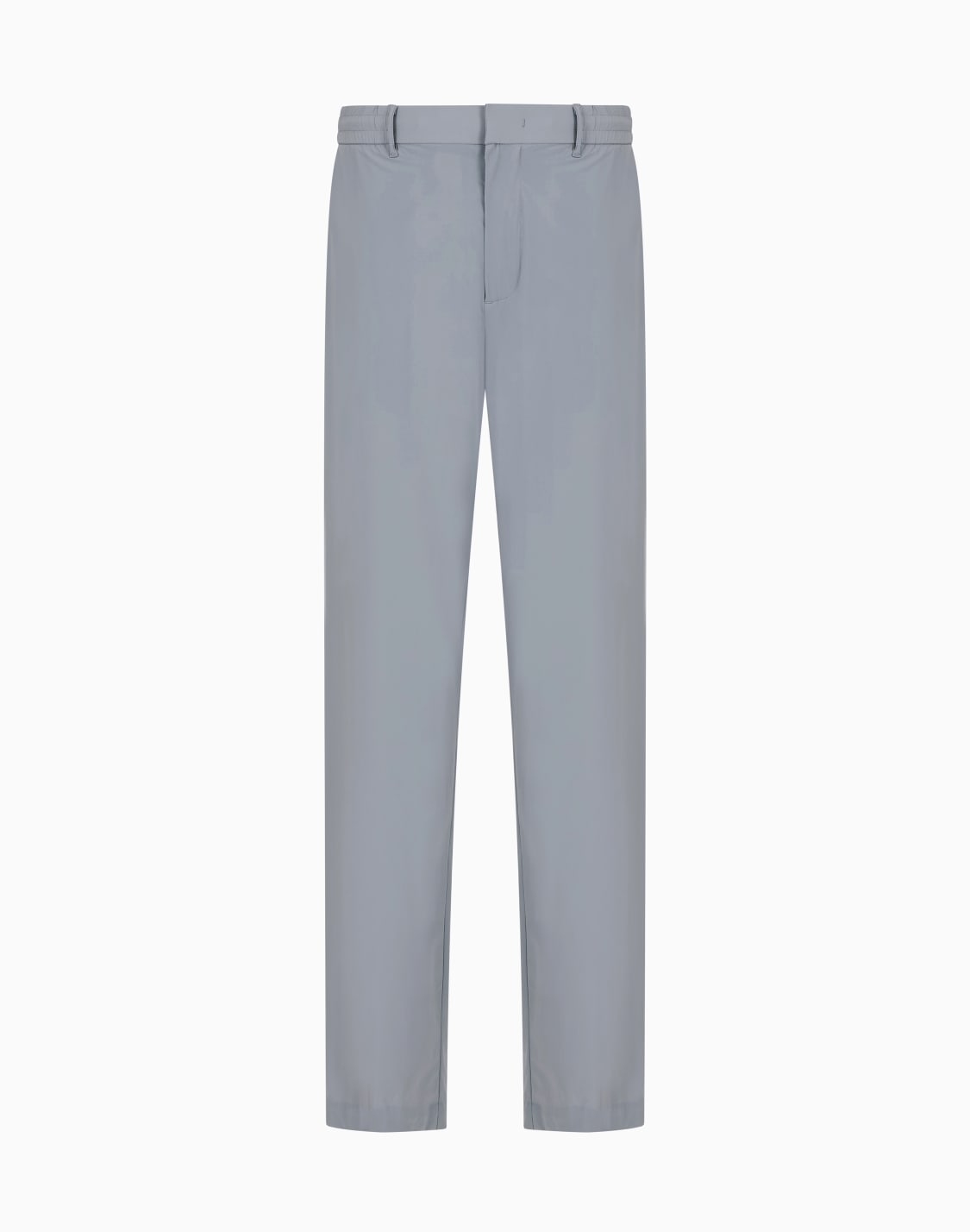 stretch-nylon-trousers-with-an-elasticated-back-grey--emporio-armani