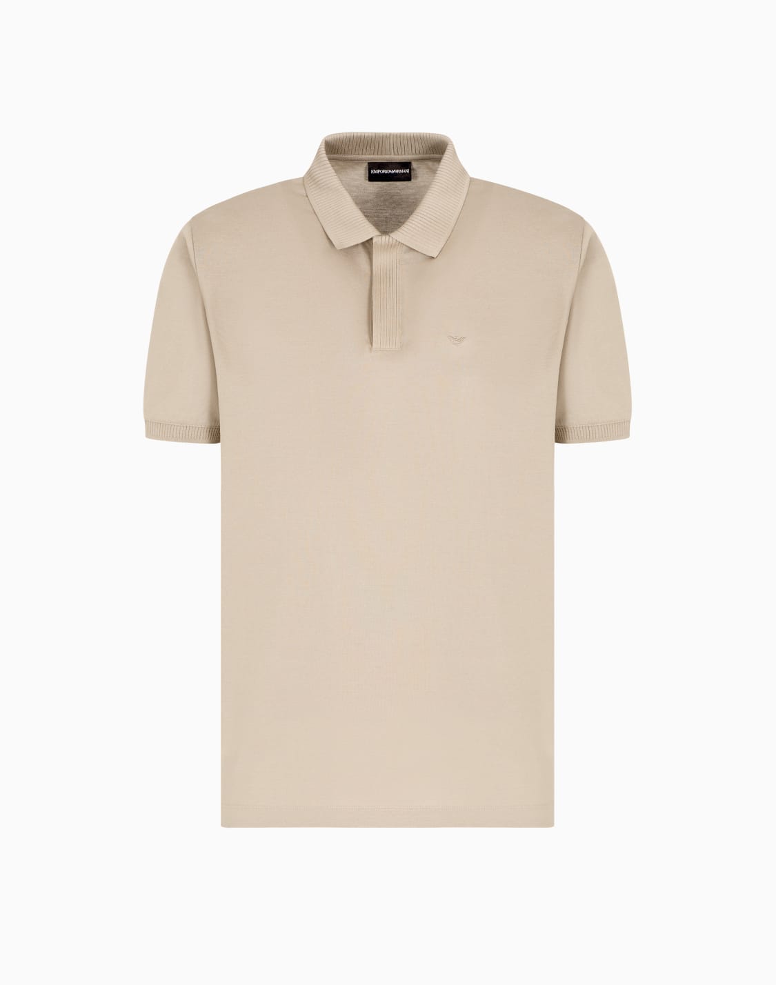 polo-in-jersey-beige--emporio-armani