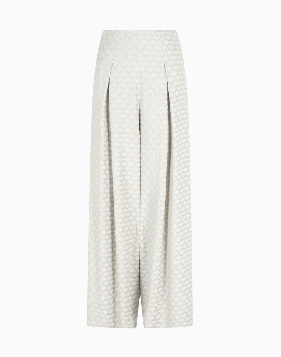 pantaloni-con-pighe-motivo-chevron-beige--emporio-armani