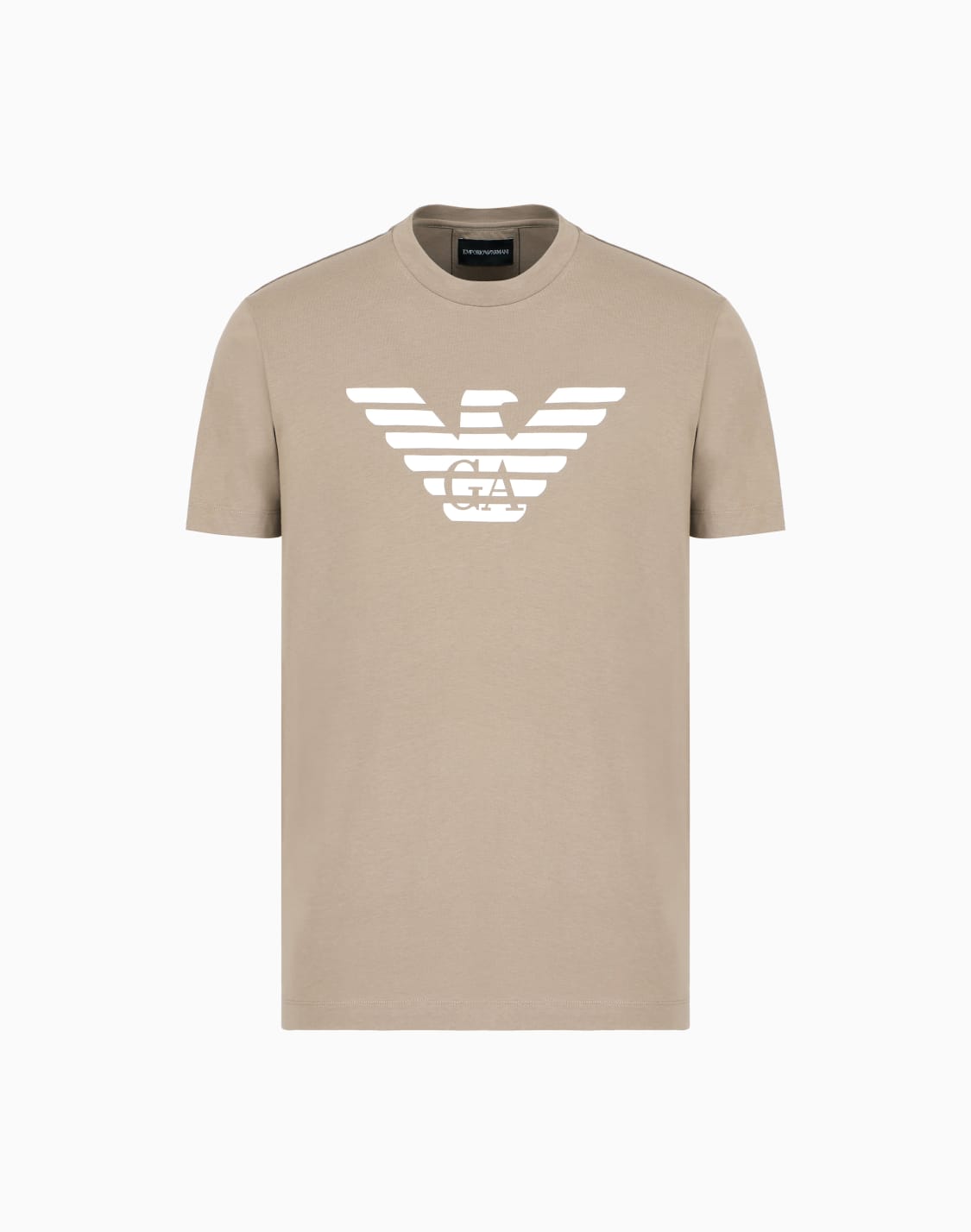 pima-jersey-t-shirt-with-logo-print-beige--emporio-armani