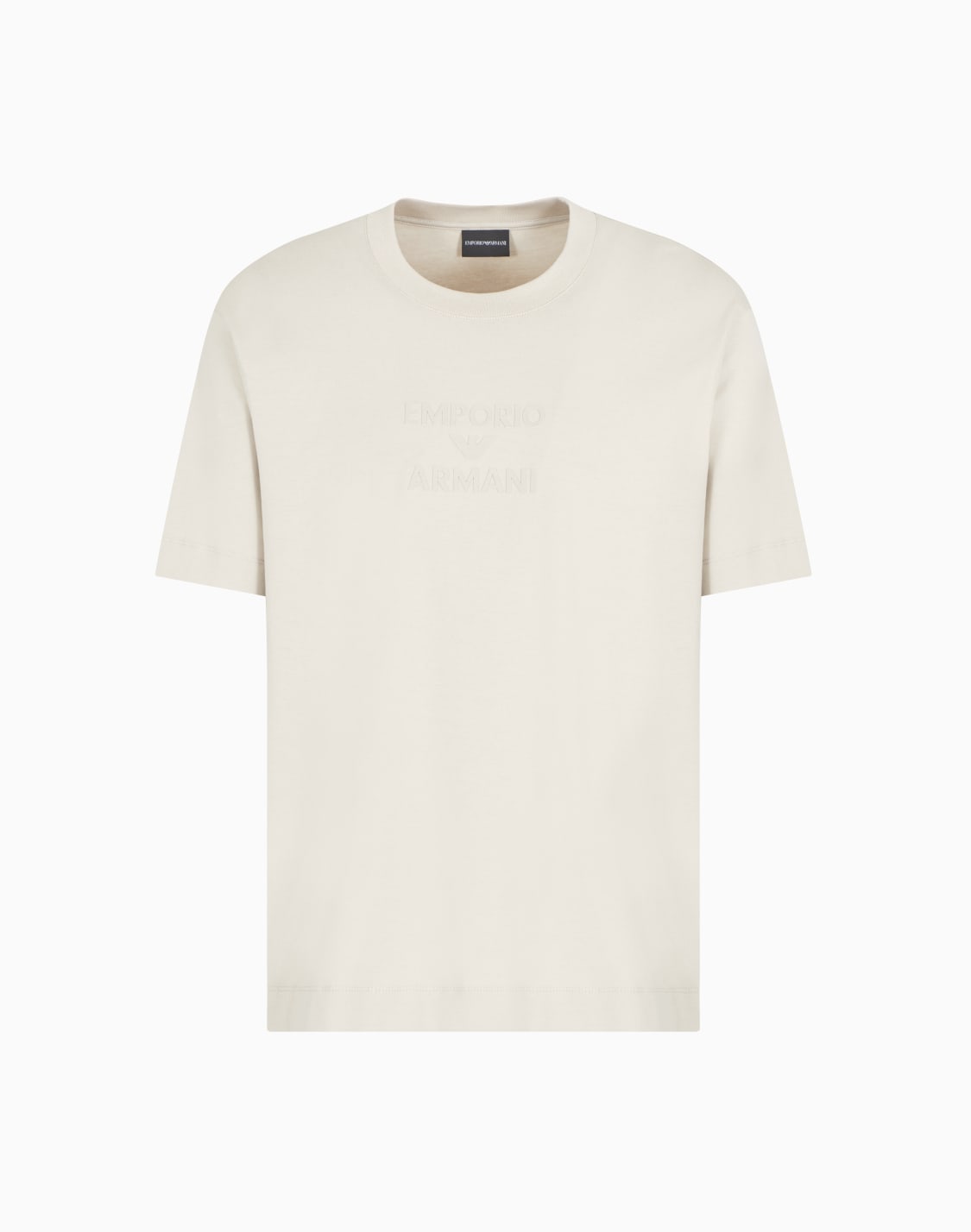 t-shirt-in-jersey-con-logo-gommato-in-tono-asv-beige--emporio-armani