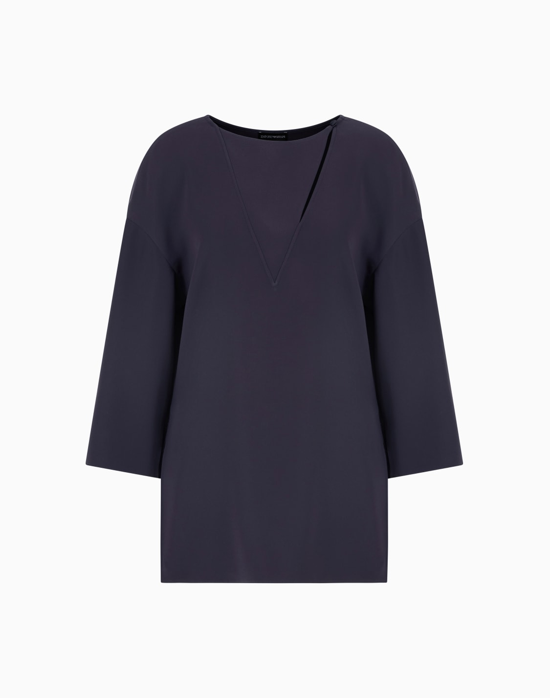 technical-cady-blouse-with-laser-cuts-navy-blue--emporio-armani