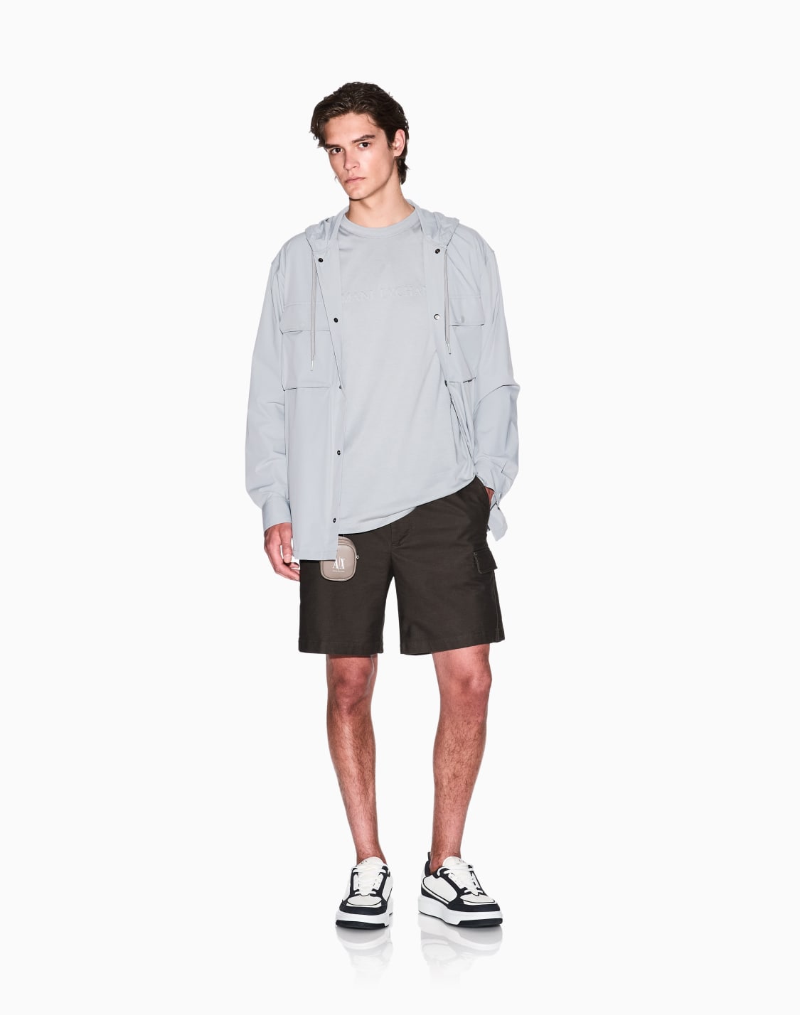 cabaa-de-nailon-elstico-y-largo-gris--armani-exchange