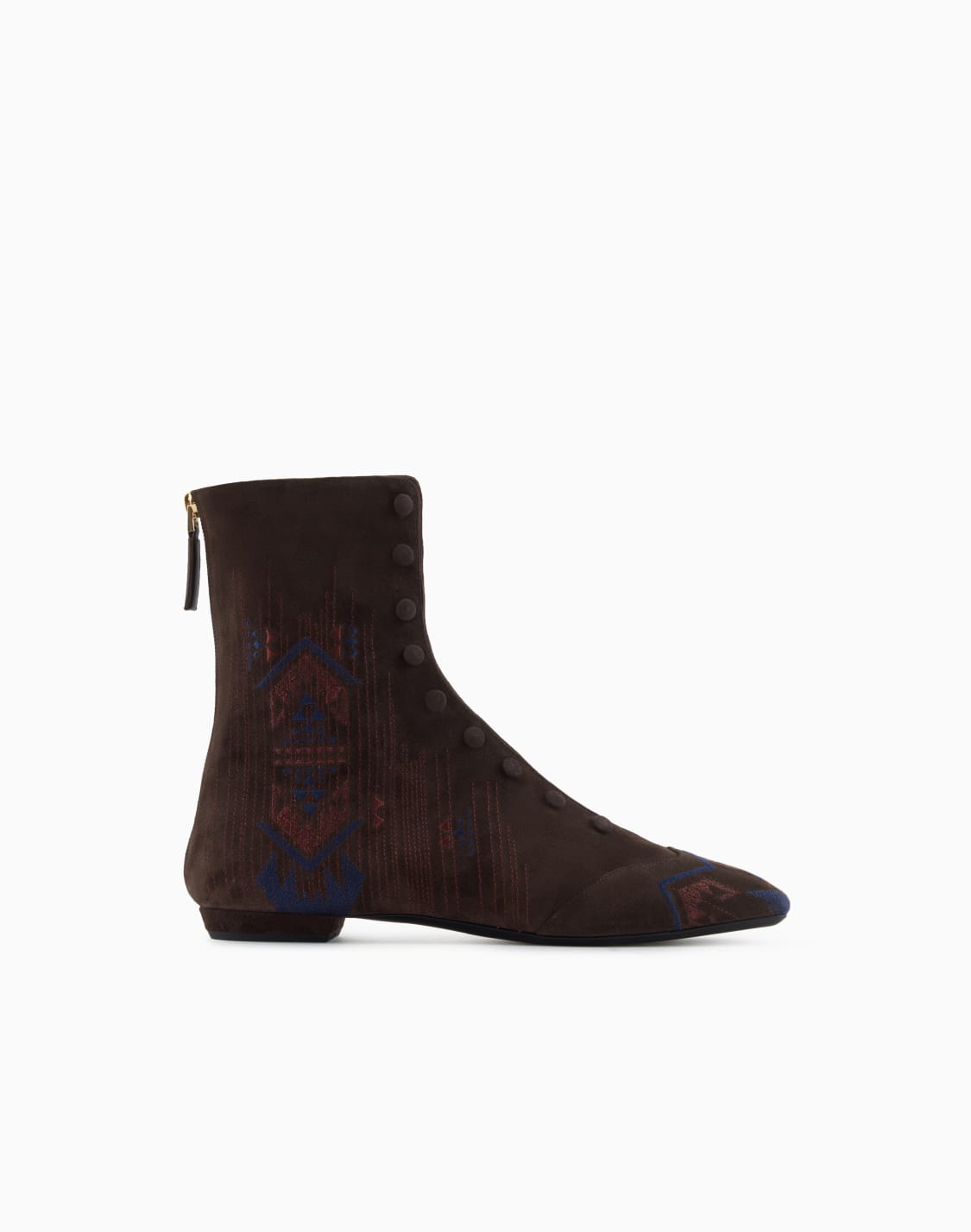 embroidered-suede-ankle-boots---giorgio-armani