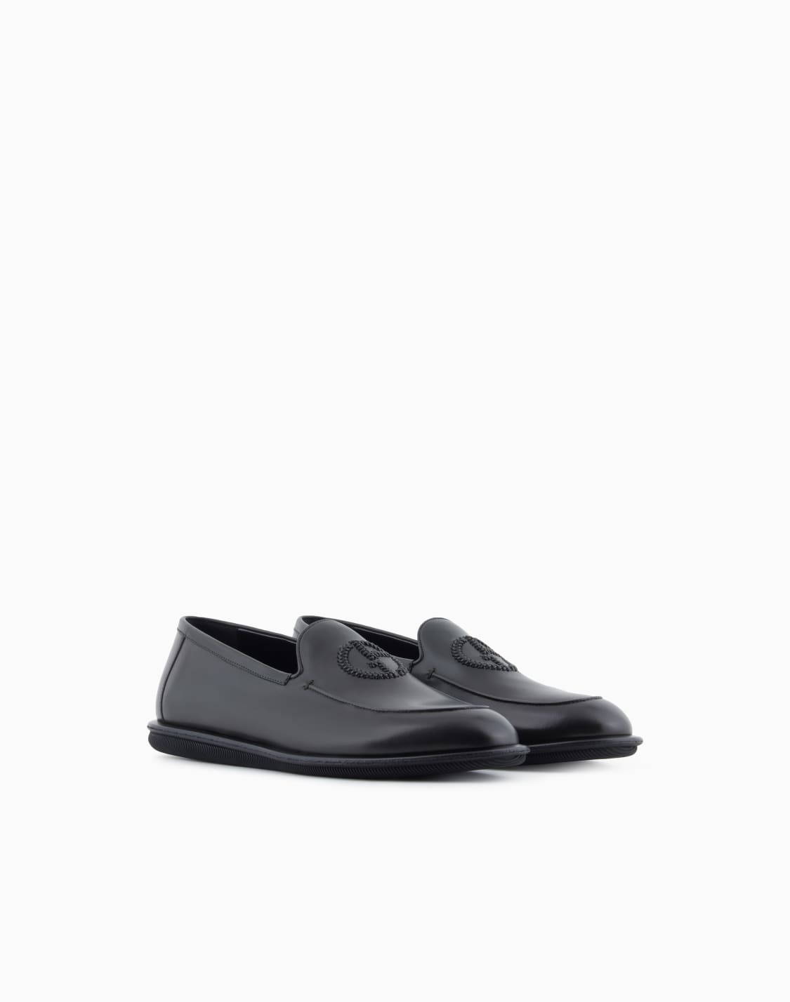 vintage-nappa-leather-loafers-with-embroidered-logo---giorgio-armani