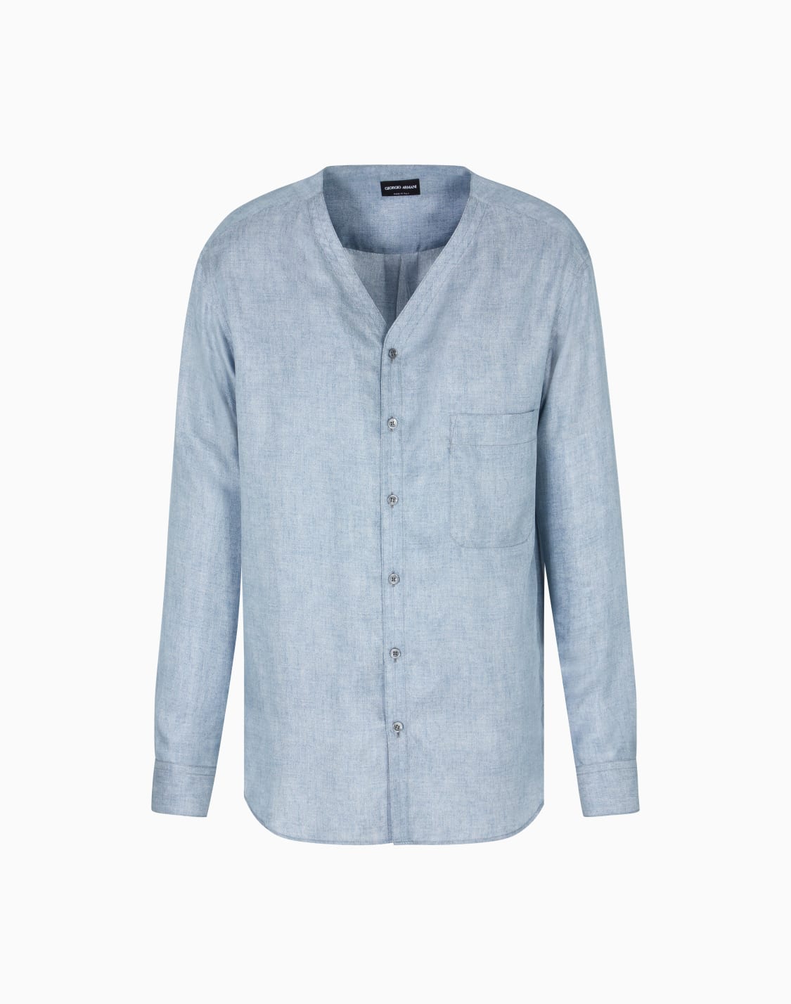 shirt-in-printed-silk-twill-light-blue--giorgio-armani