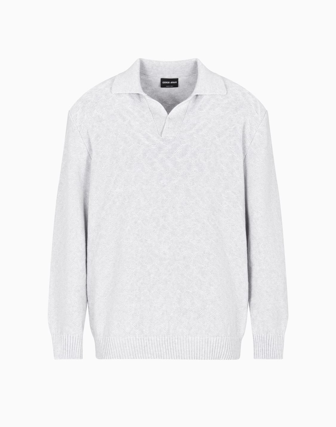 cotton-jacquard-knitted-polo-shirt-ivory--giorgio-armani