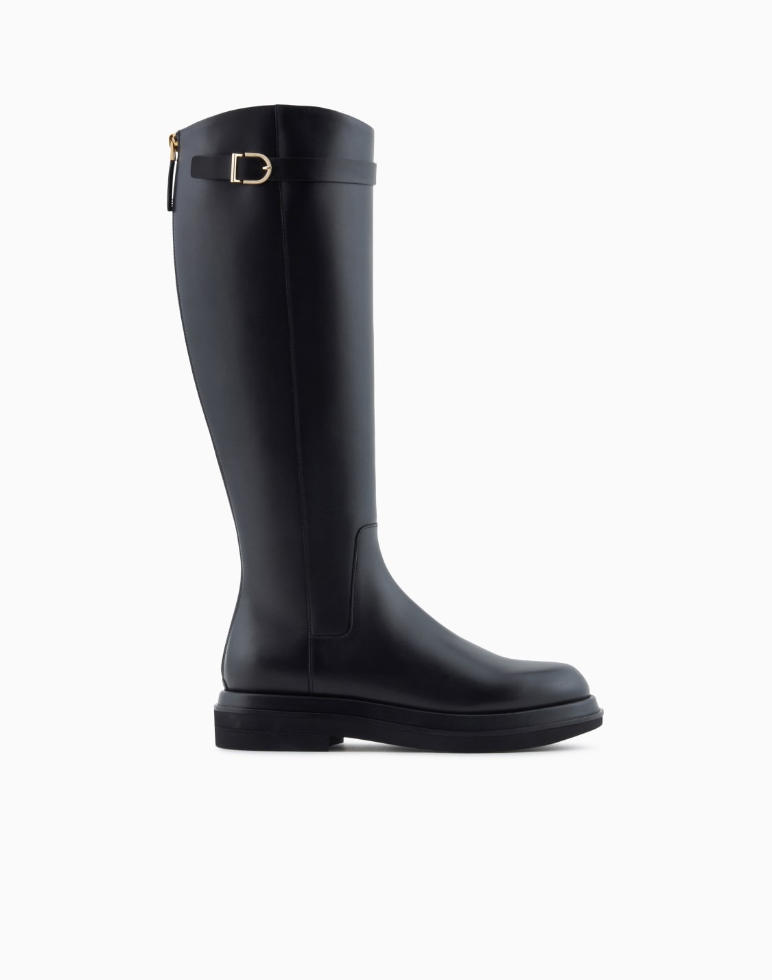 stivali-alti-in-pelle-liscia-nero--giorgio-armani