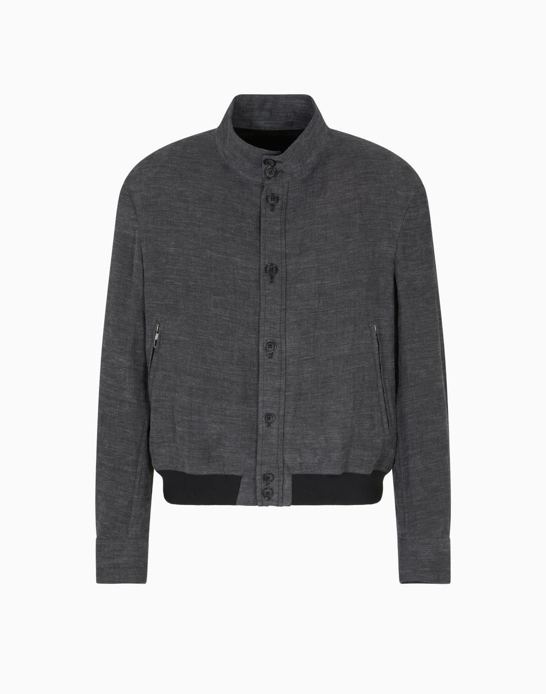 blouson-en-serg-de-lin-dlav-gris--giorgio-armani