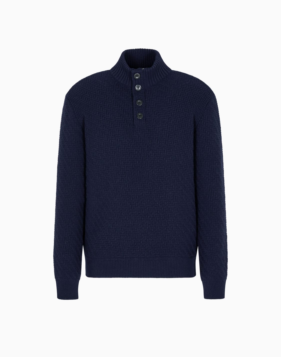 mock-neck-jumper-in-diagonal-links-stitch-cashmere-blue--giorgio-armani