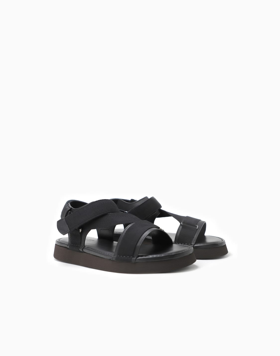 leather-sandals-with-webbing-tape-black--giorgio-armani