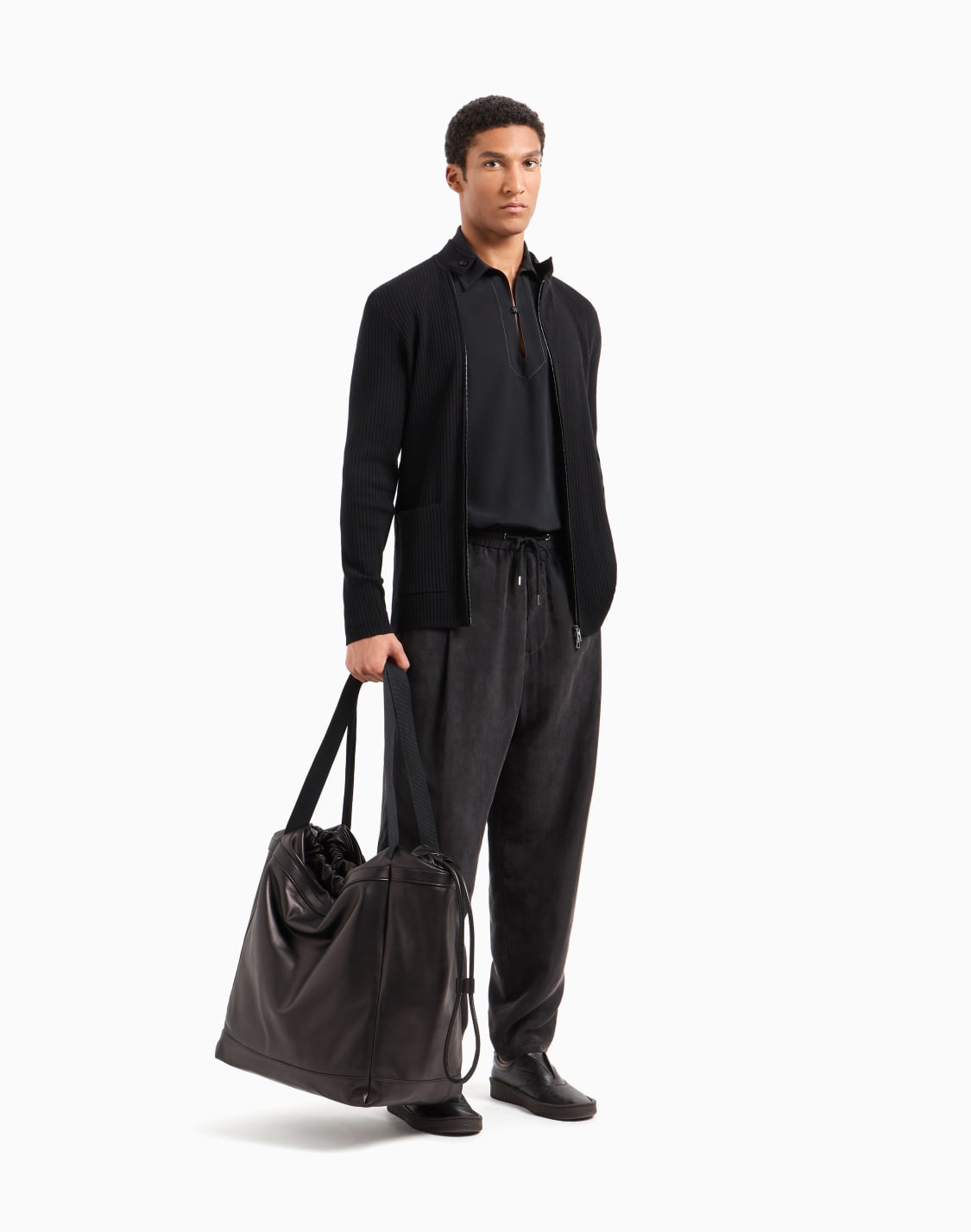ribbed-cashmere-and-silk-knit-zip-up-jacket---giorgio-armani