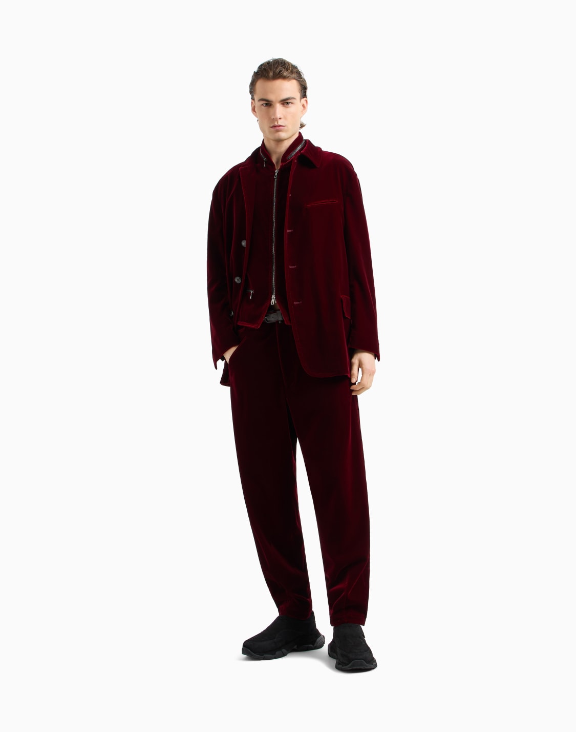 velvet-flat-front-trousers-burgundy--giorgio-armani