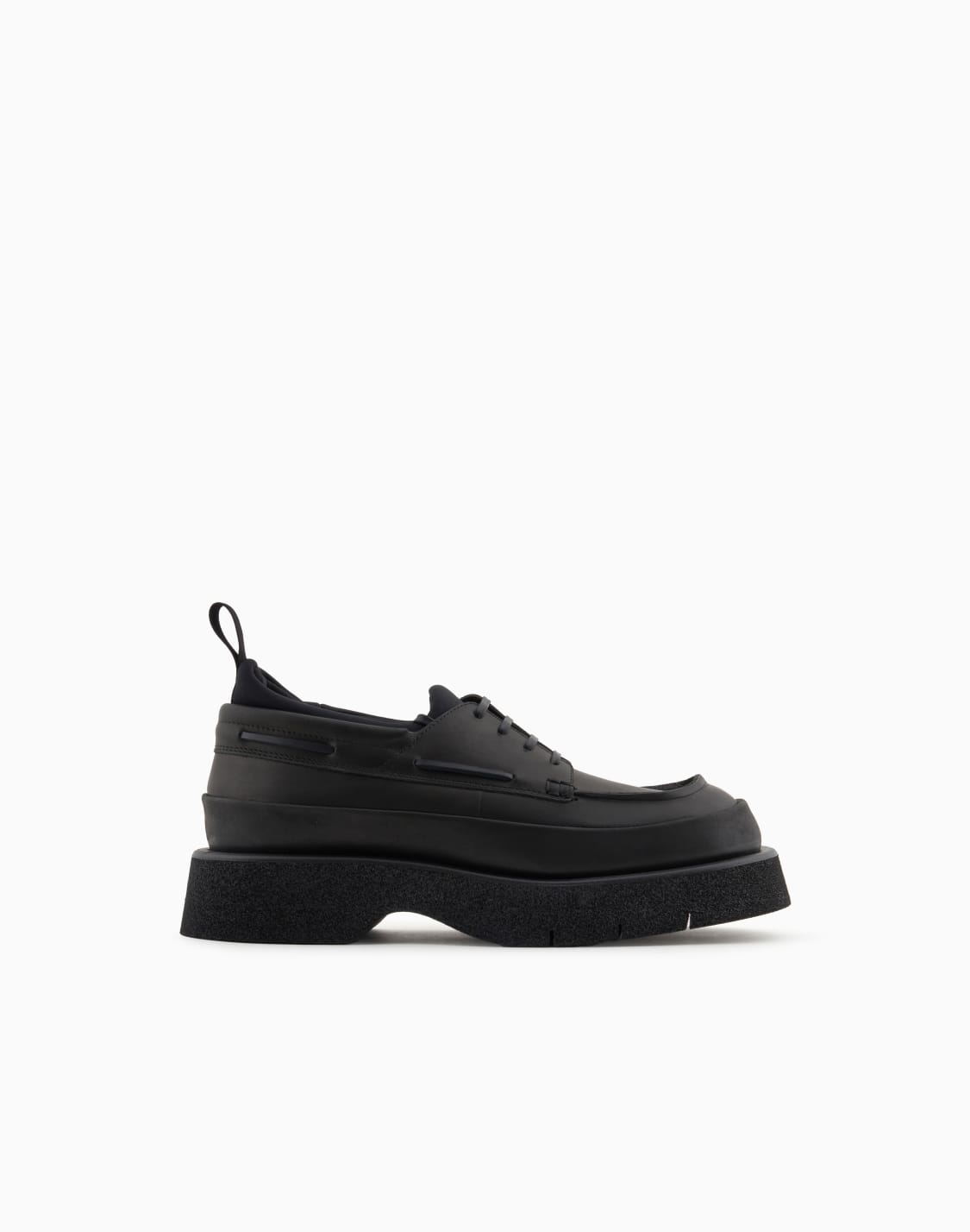 dappled-crust-leather-lace-ups-with-chunky-sole-black--emporio-armani